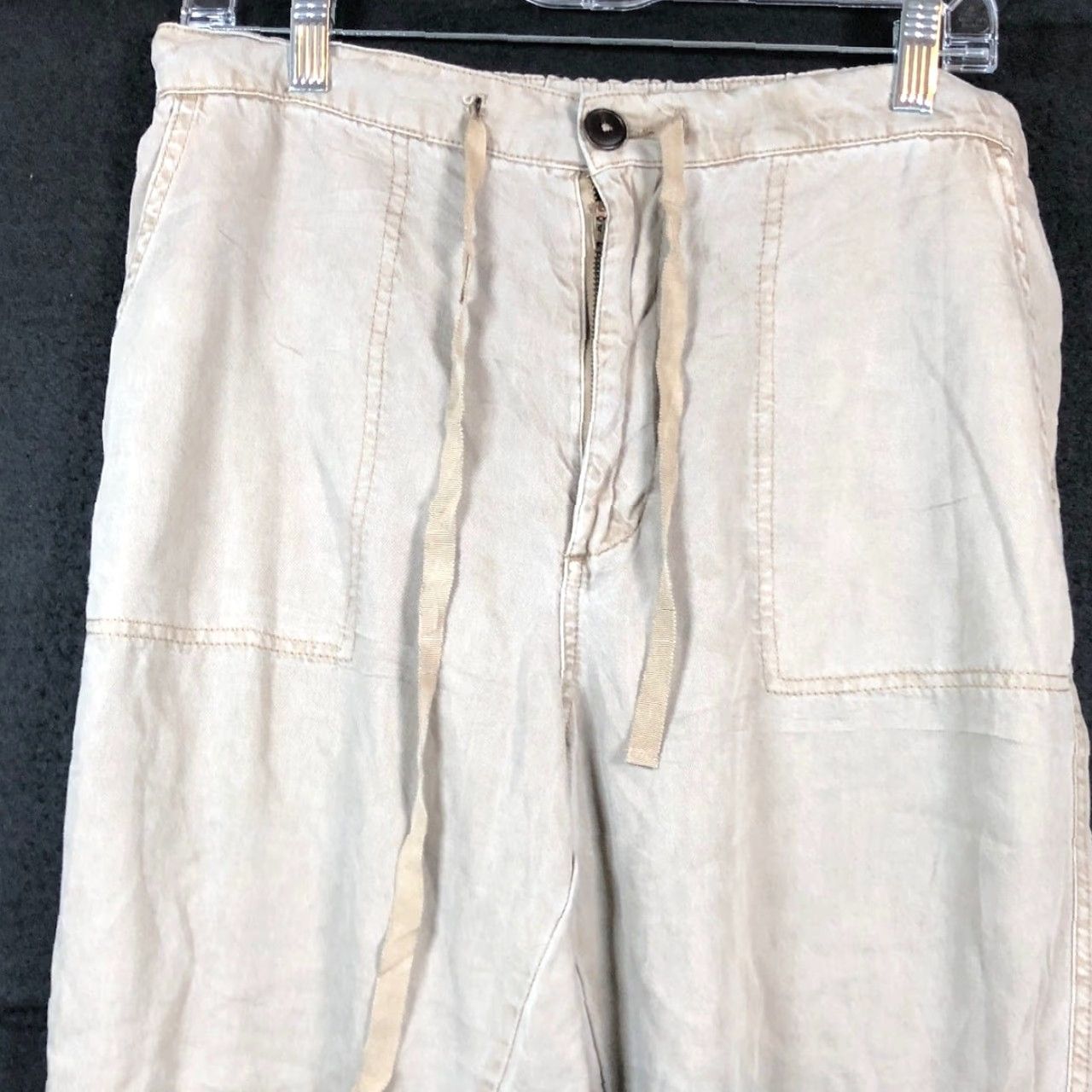 Vintage Sundance Womens Pants Green High Rise Jogger Minimalist Streetwear M Size 29" - 2 Thumbnail