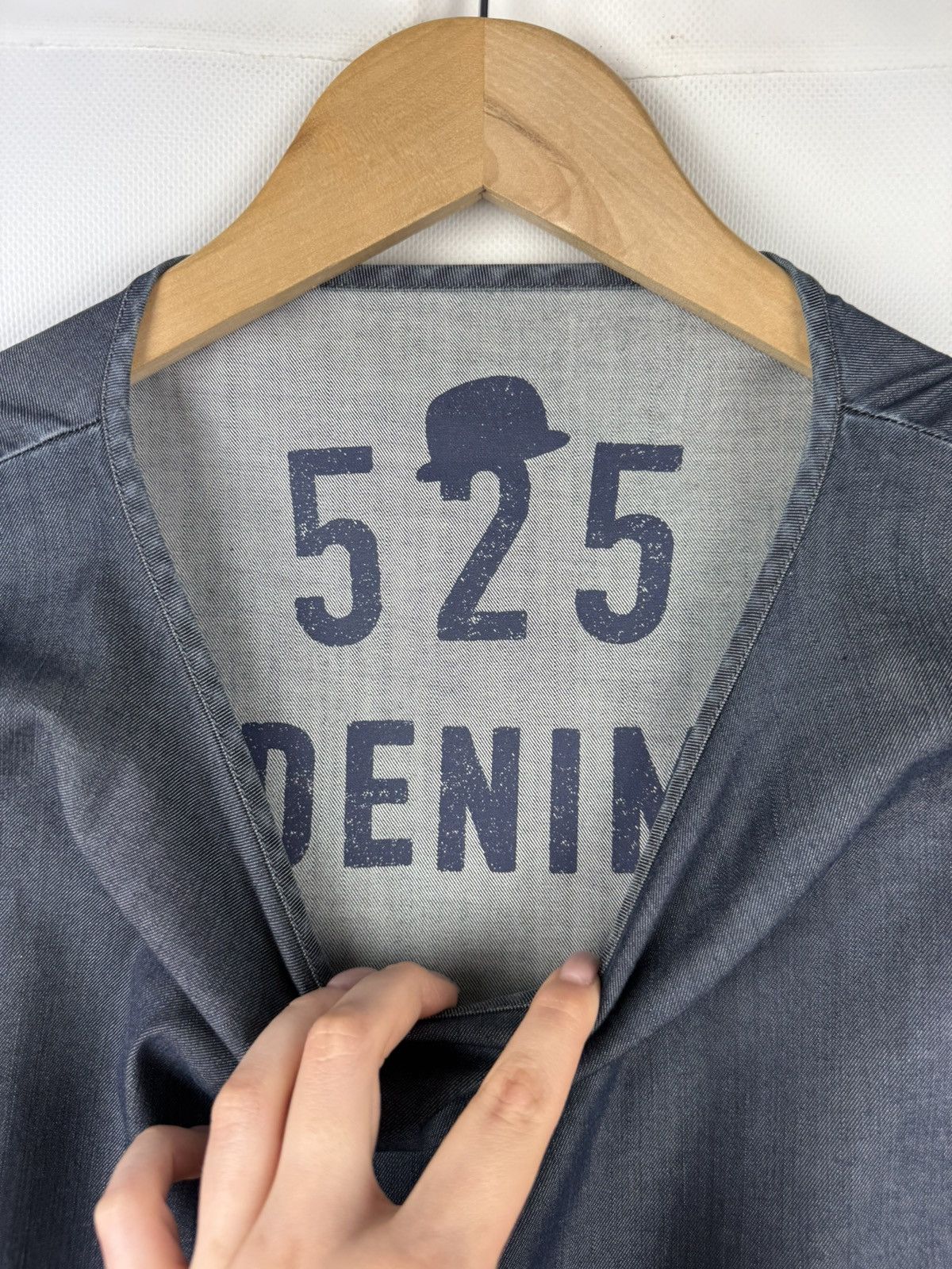 Japanese Brand × Takeo Kikuchi 525 Denim By Takeo Kikuchi Men’s Short Sleeve T Shirt Japan Size US M / EU 48-50 / 2 - 9 Thumbnail