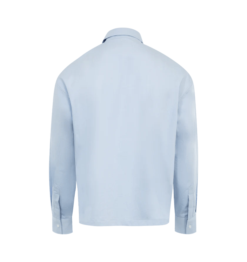 Nahmias o1h1sh11224 Boxy Button Up in Sky Blue Size US L / EU 52-54 / 3 - 5 Thumbnail