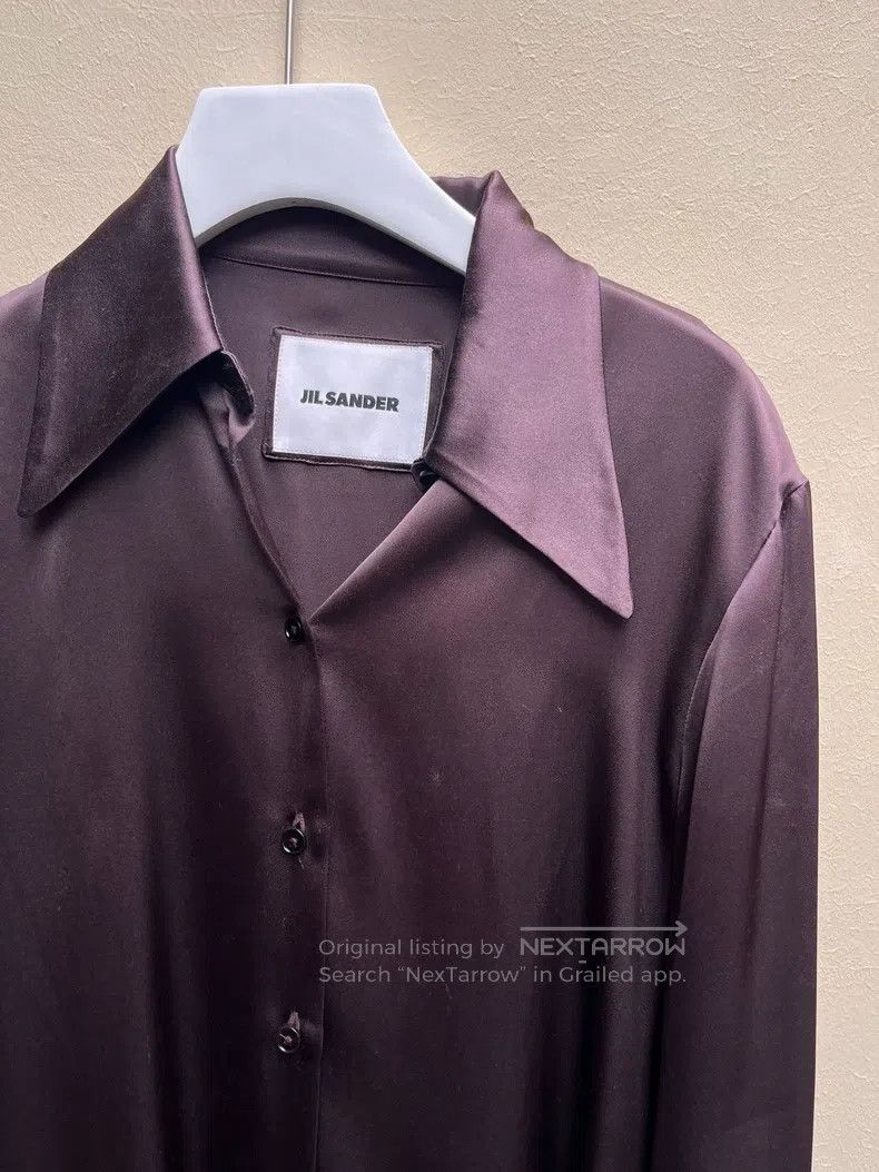 Jil Sander Jil Sander size 34 Reddish Brown Shirt Size S / US 4 / IT 40 - 8 Thumbnail
