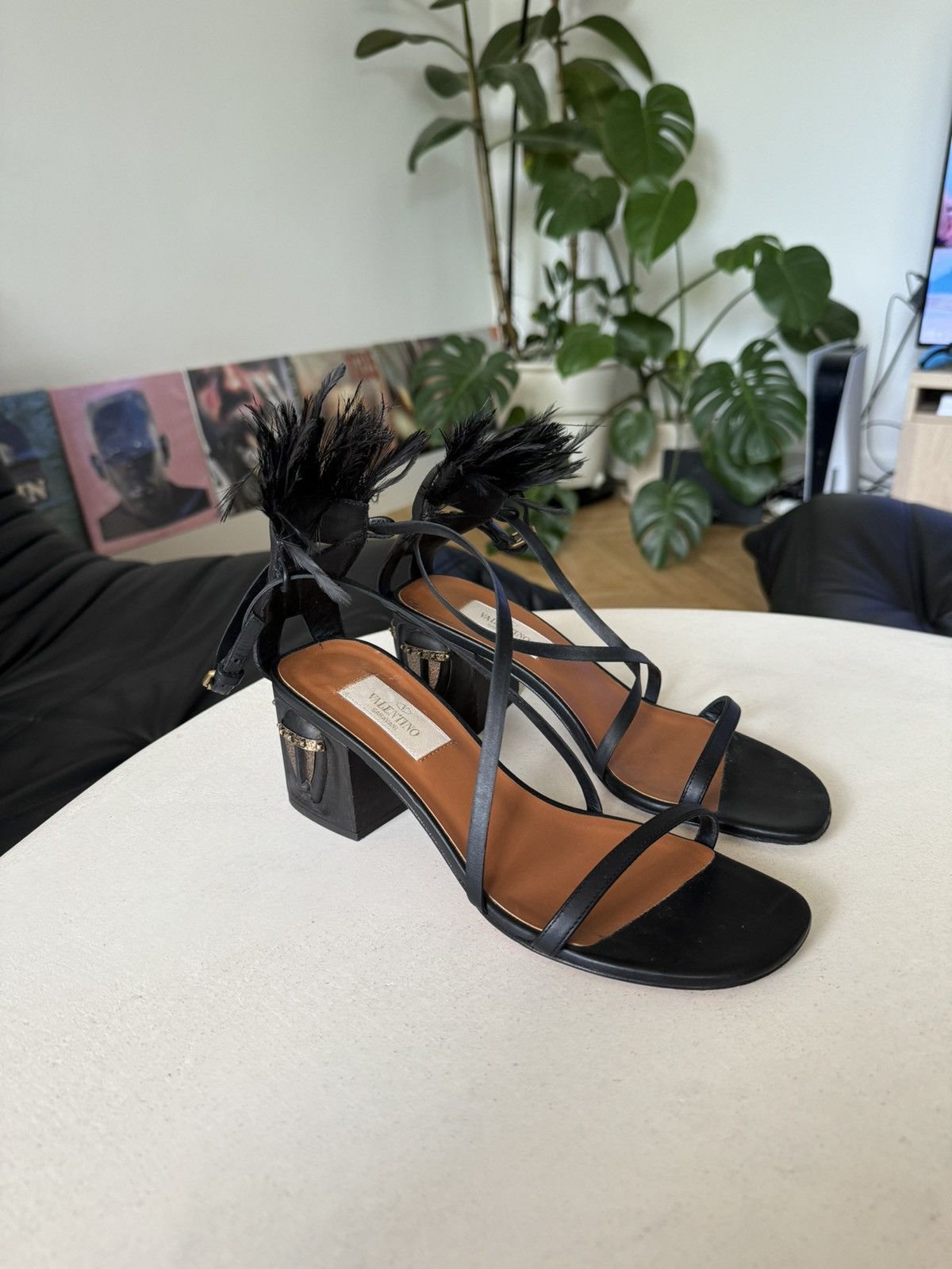Valentino Valentino Designer Luxury Platform Sandals Avant Garde Rare Size US 6.5 / IT 36.5 - 1 Thumbnail