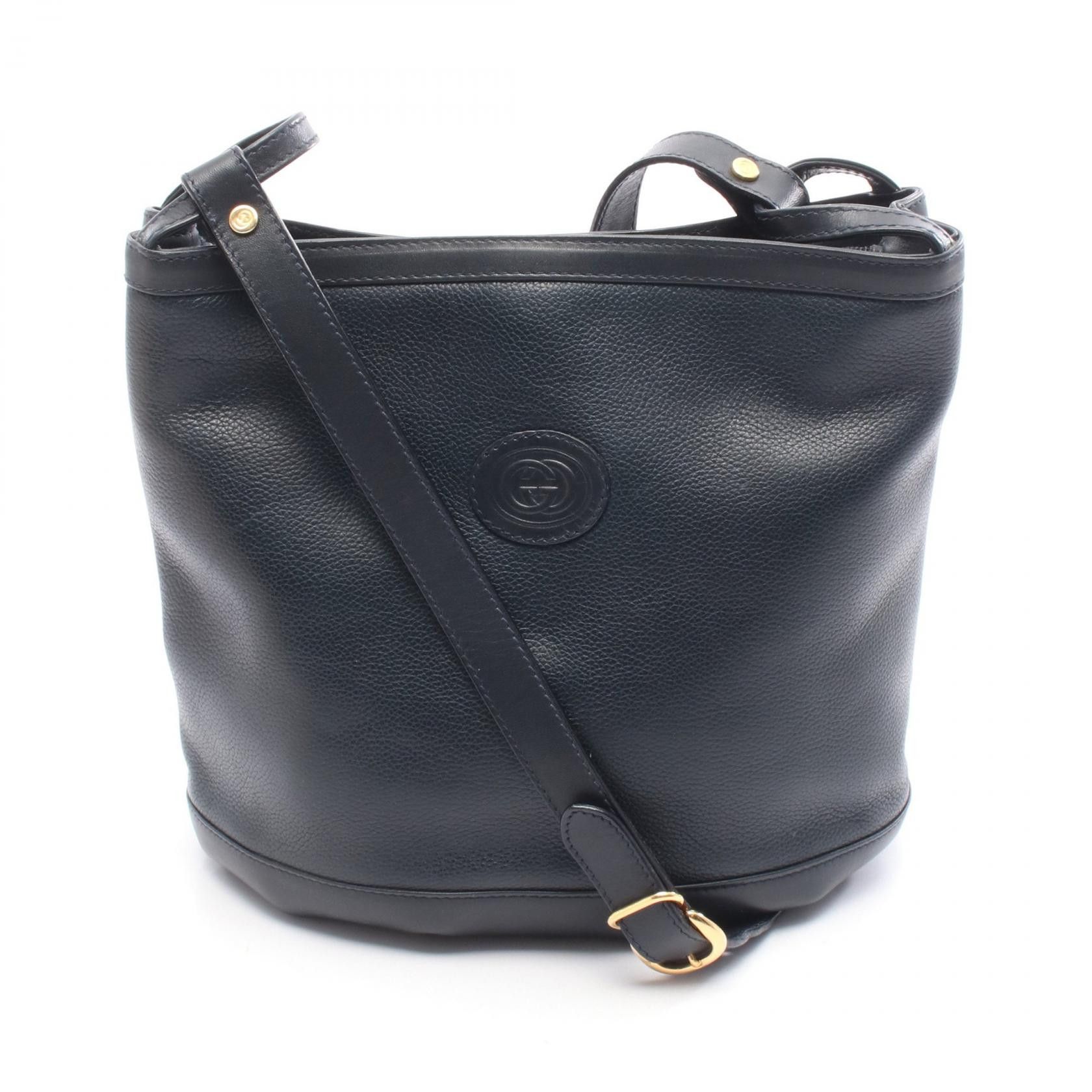 Gucci Gucci Gucci Interlocking G Leather Shoulder Bag Leather Shoulder Bag 001140934 DUTY FREE for USA Size ONE SIZE - 1 Thumbnail