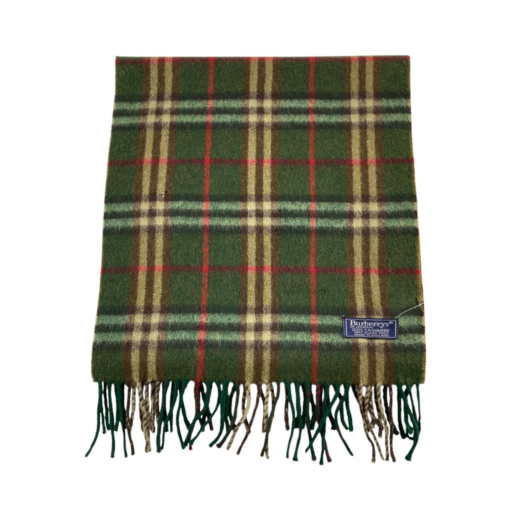 Burberry × Vintage Burberry Scarf / Muffler / Neckwear - WW1676 Size ONE SIZE - 2 Thumbnail