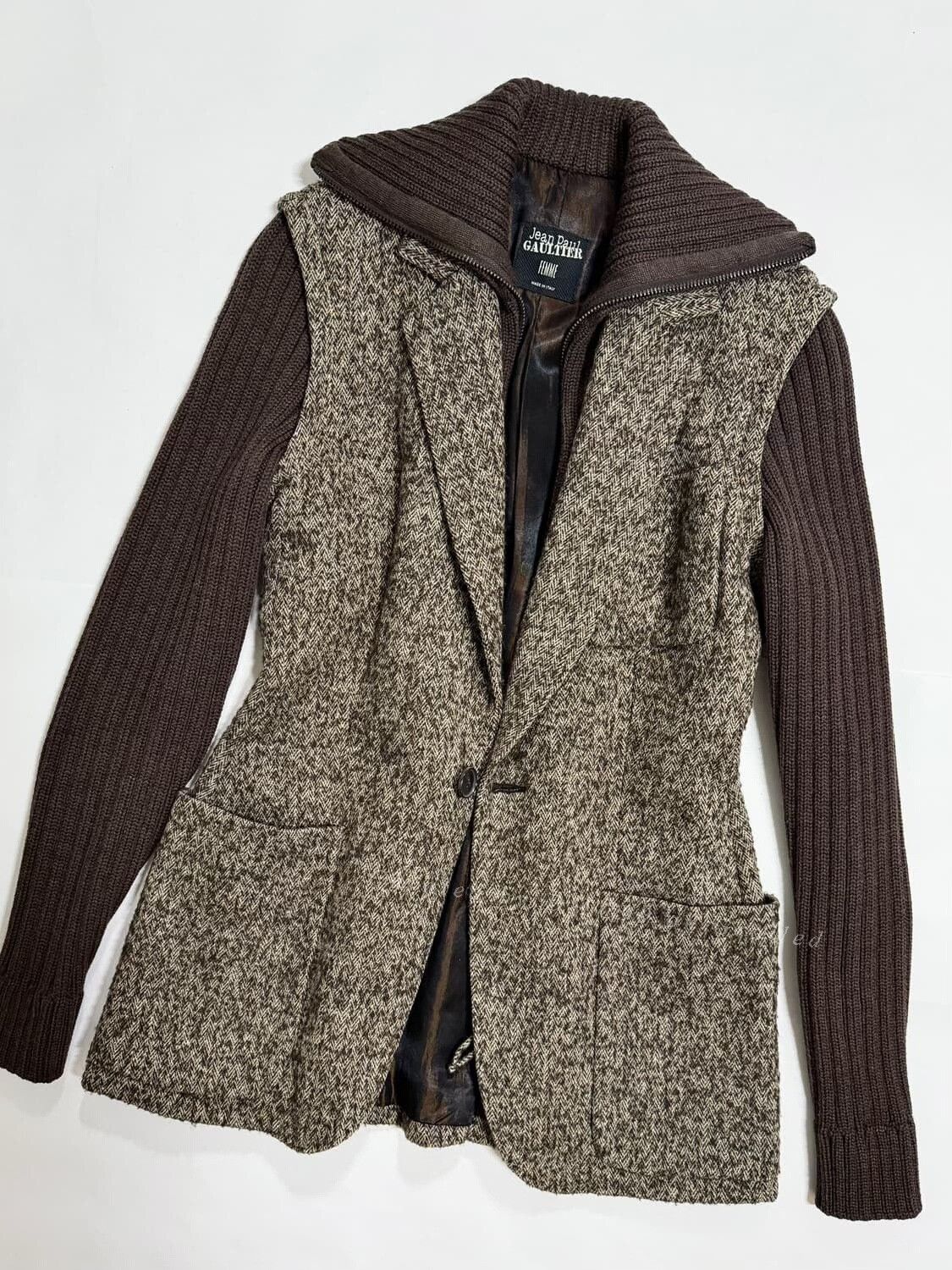 Jean Paul Gaultier Jean Paul Gaultier Vintage Wool Jacket Size US M / EU 48-50 / 2 - 1 Thumbnail