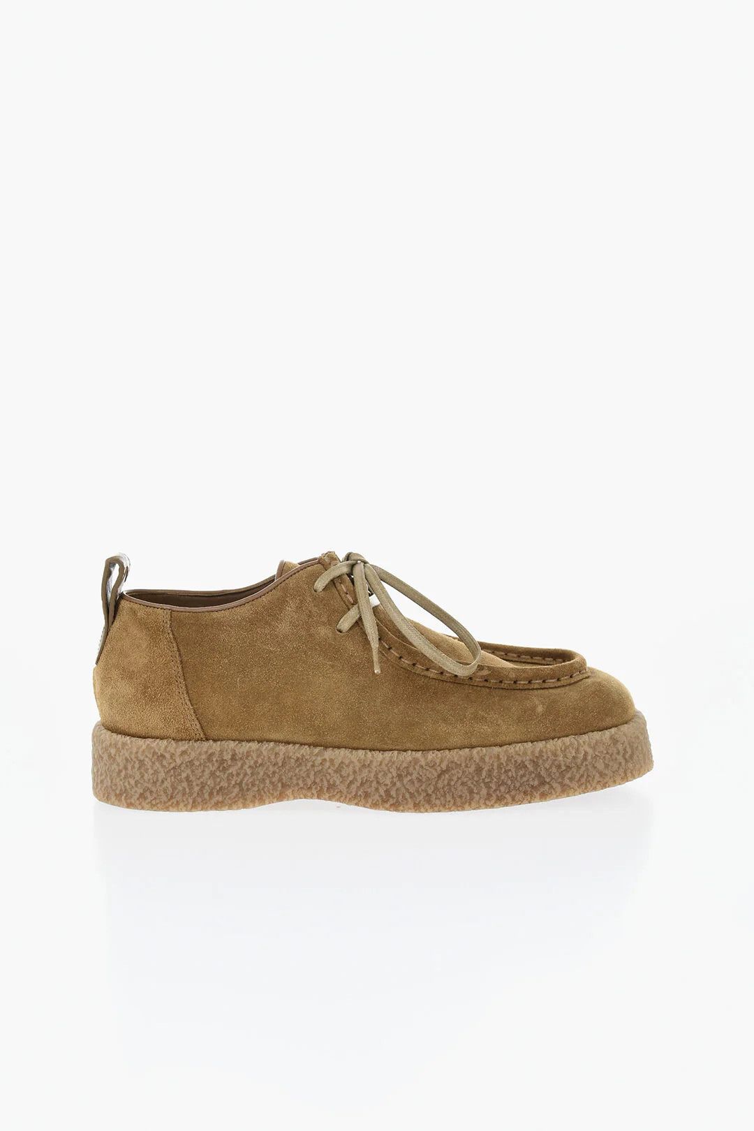Bottega Veneta og1mm0426 Suede Lace-Up Ankle Boots in Brown Size US 9 / EU 42 - 1 Thumbnail