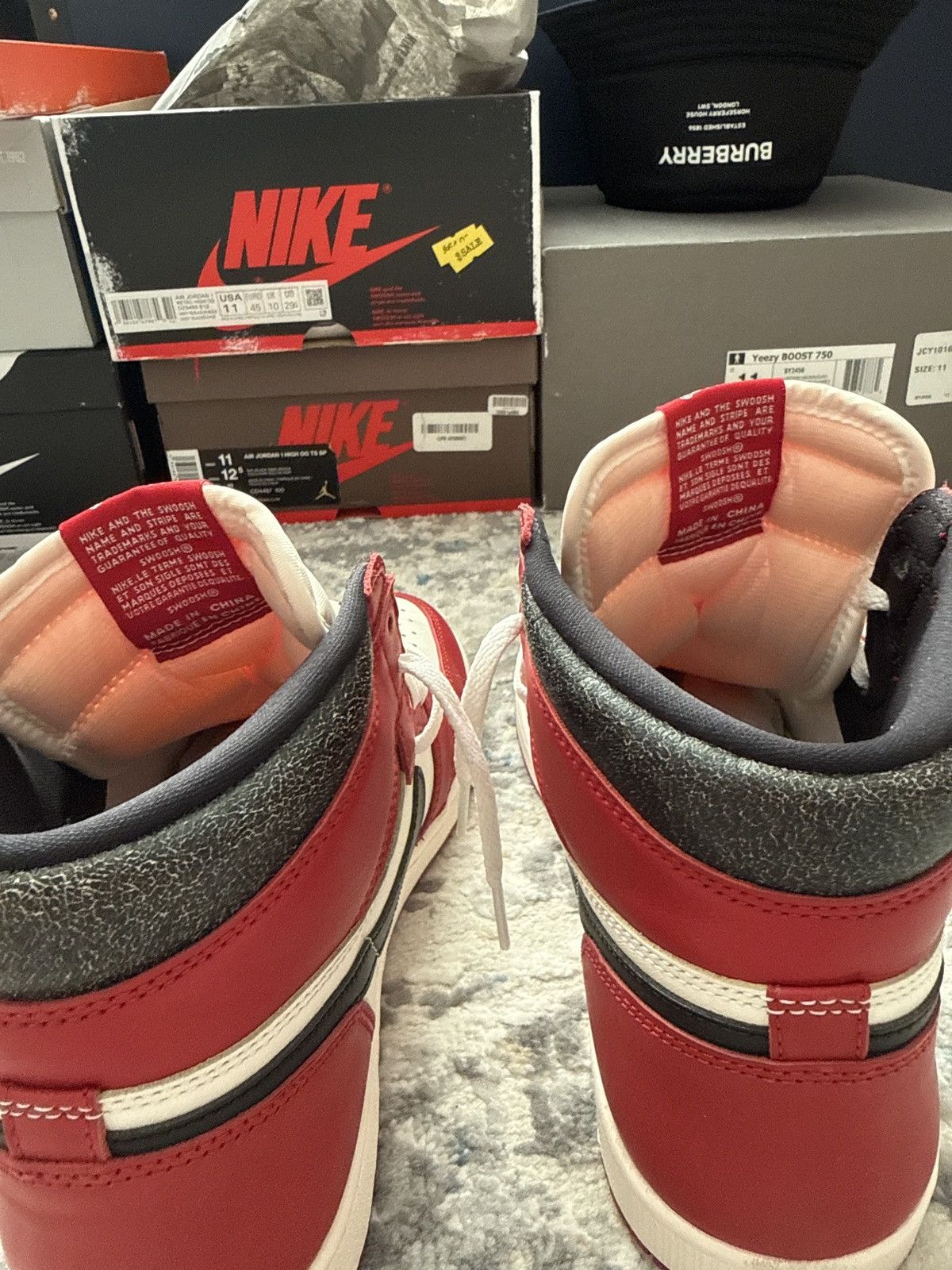 Nike Air Jordan 1 Retro High OG ‘Lost and Found’ Size US 11 / EU 44 - 8 Thumbnail