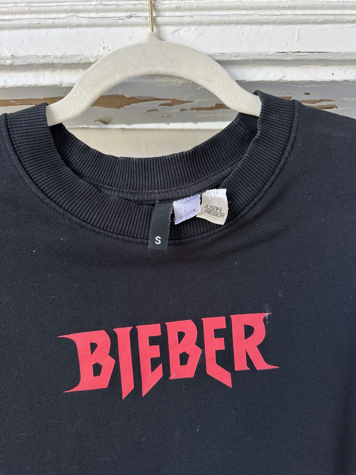 H&M × Justin Bieber × Vintage Justin Bieber Purpose Tour Ragged Sweatshirt Size US S / EU 44-46 / 1 - 10 Thumbnail