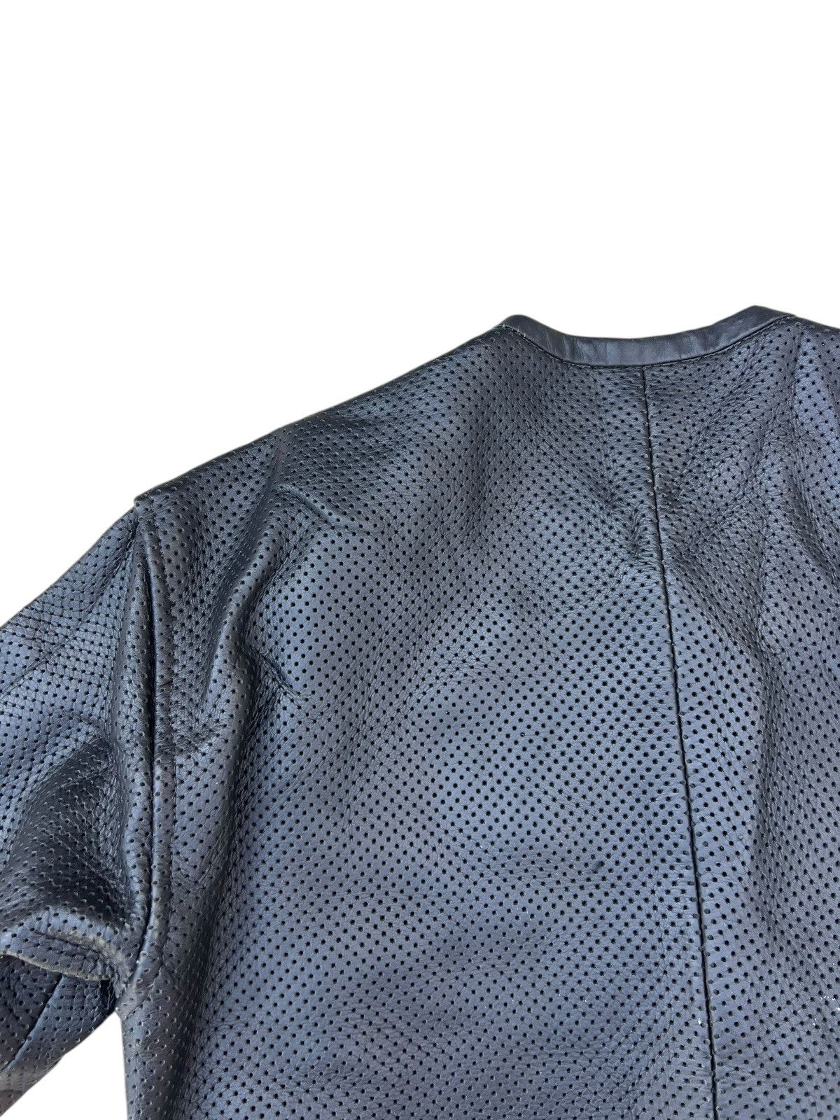 Leather Vintage Bikers Corin Motors Japan Patina Mesh Leather Shirt Size US S / EU 44-46 / 1 - 16 Thumbnail
