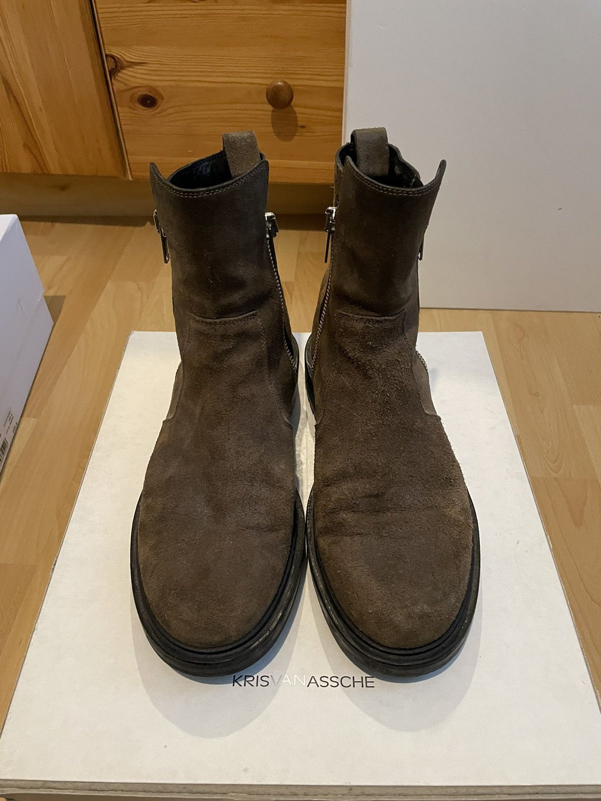 Kris Van Assche double zip kris van assche boots Size US 8 / EU 41 - 6 Thumbnail