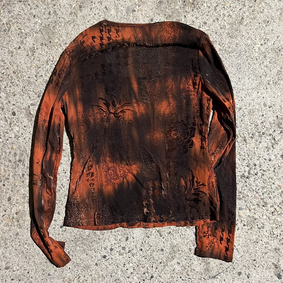 Jean Paul Gaultier × Vintage Jean Paul Gaultier style le twin mesh top long sleeved Size M / US 6-8 / IT 42-44 - 4 Thumbnail