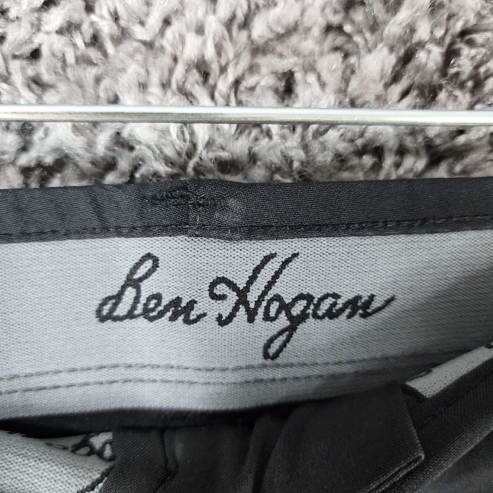 Hogan BEN HOGAN Men's Black Stretch Chino Golf Shorts Size 36 Size US 36 / EU 52 - 2 Thumbnail