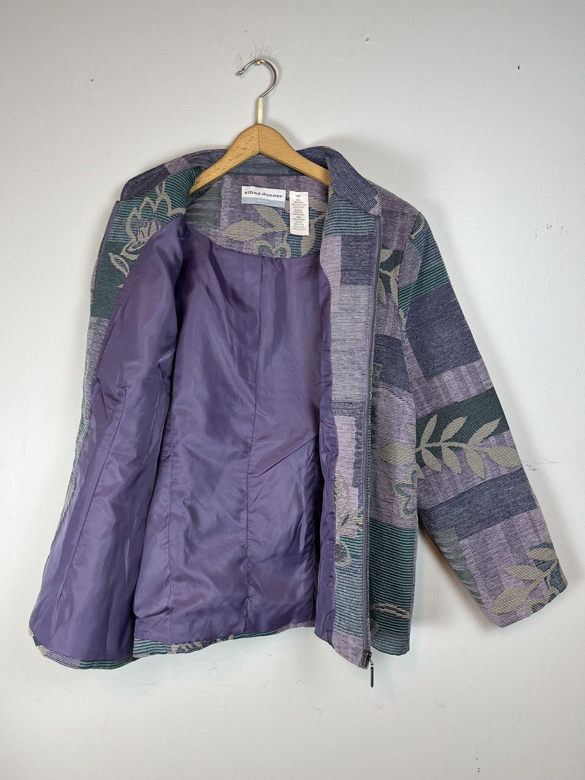 Japanese Brand Alfred Dunner floral jacket Size M / US 6-8 / IT 42-44 - 6 Thumbnail
