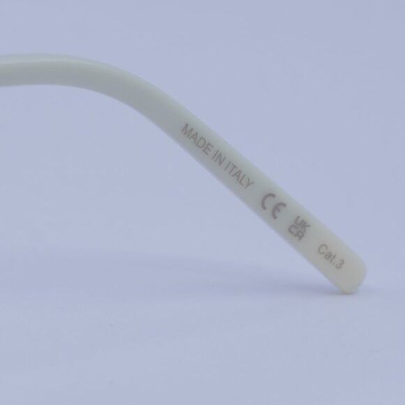 Saint Laurent Paris Saint Laurent SL737 MICA THIN 005 Sunglasses Ivory Cat Eye F Size ONE SIZE - 7 Thumbnail
