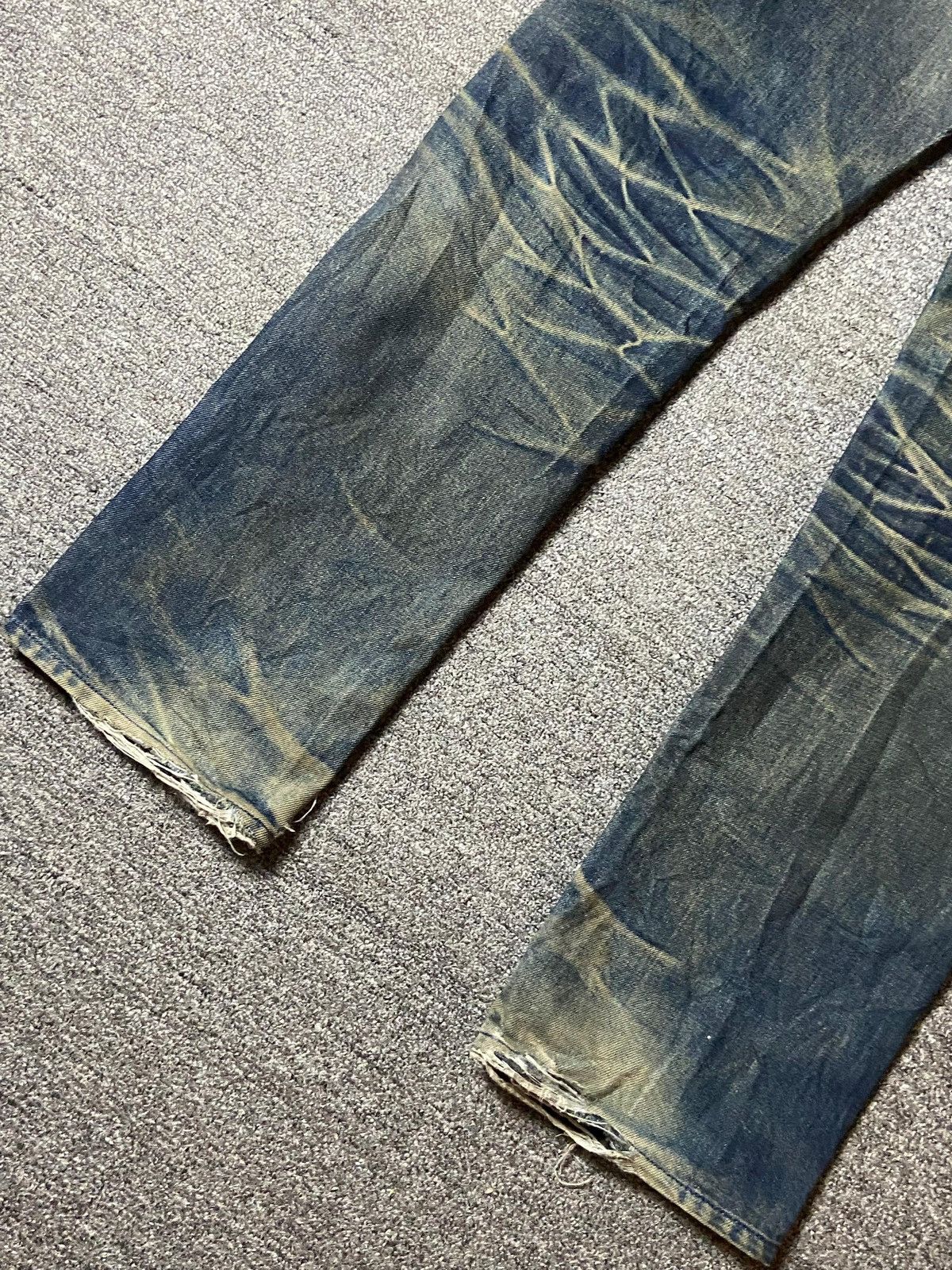 R.Newbold × Vintage R.Newbold Brand Distressed Denim Jeans (122) Size US 30 / EU 46 - 2 Thumbnail