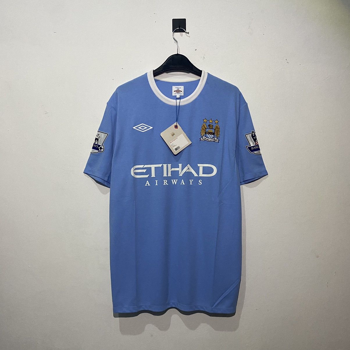 Manchester City Robinho 10 ユニフォーム M Umbro MANCHESTER CITY 2009-10 #10 ROBINHO FOOTBALL SOCCER JERSEY
