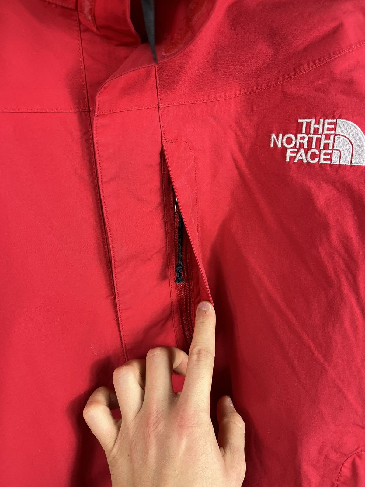 The North Face × Vintage Vintage The North Face HyVent tnf y2k light nylon jacket Size US L / EU 52-54 / 3 - 13 Thumbnail