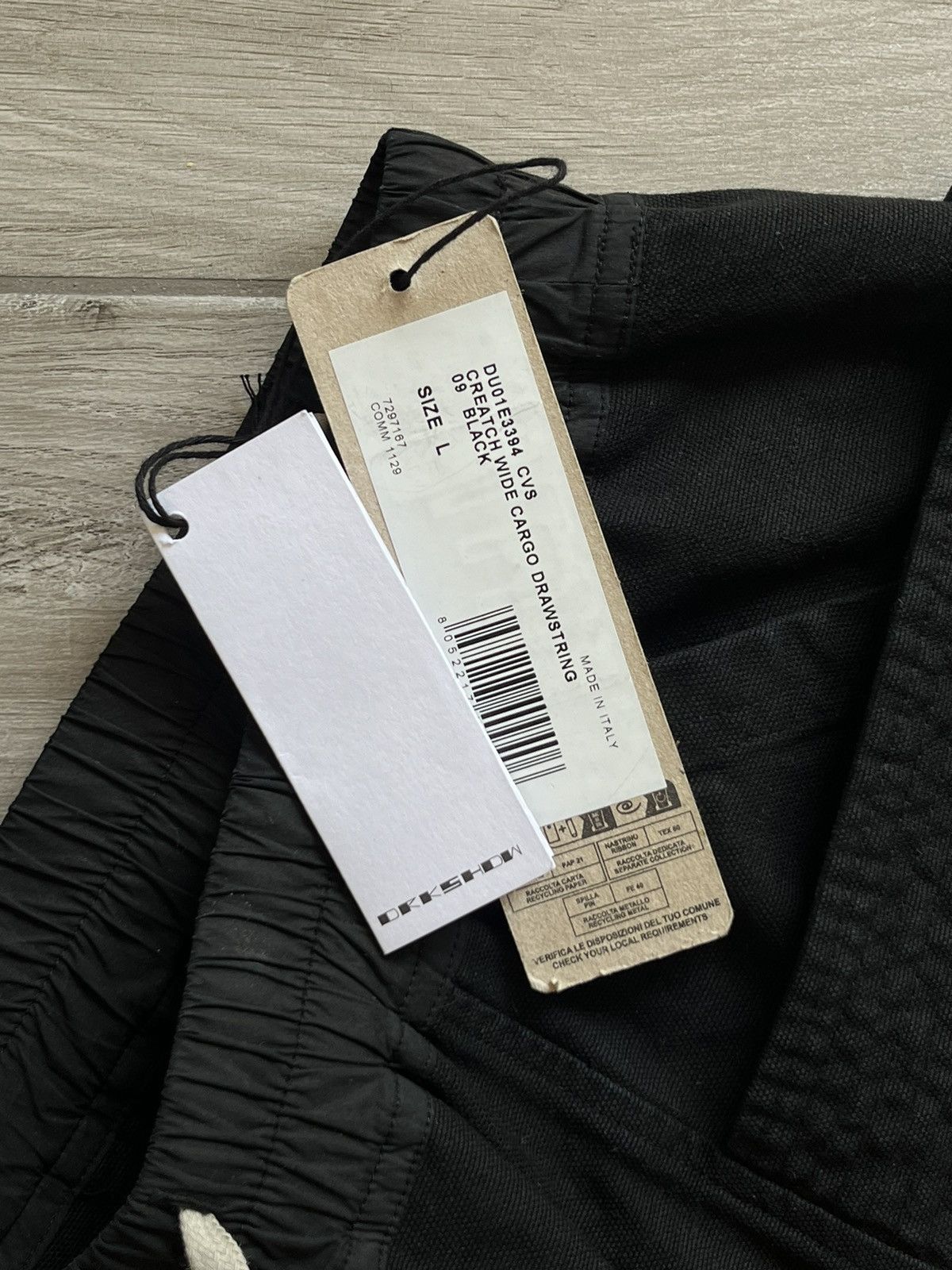Rick Owens Drkshdw rick owens creatch cargo wide Size US 38 / EU 54 - 3 Thumbnail