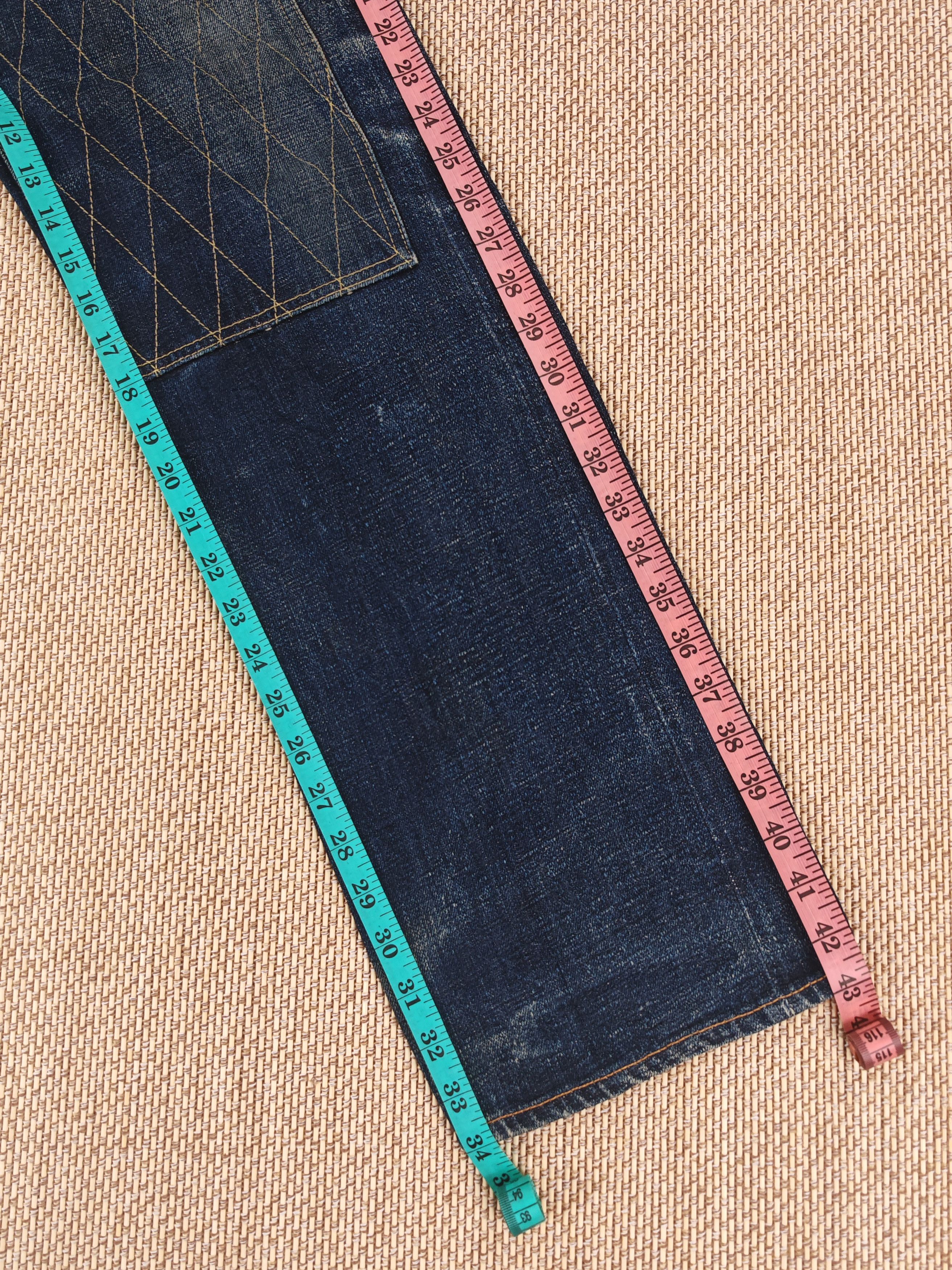 Trophy Clothing Trophy Clothing Double Knee Selvedge Denim Size US 34 / EU 50 - 5 Thumbnail