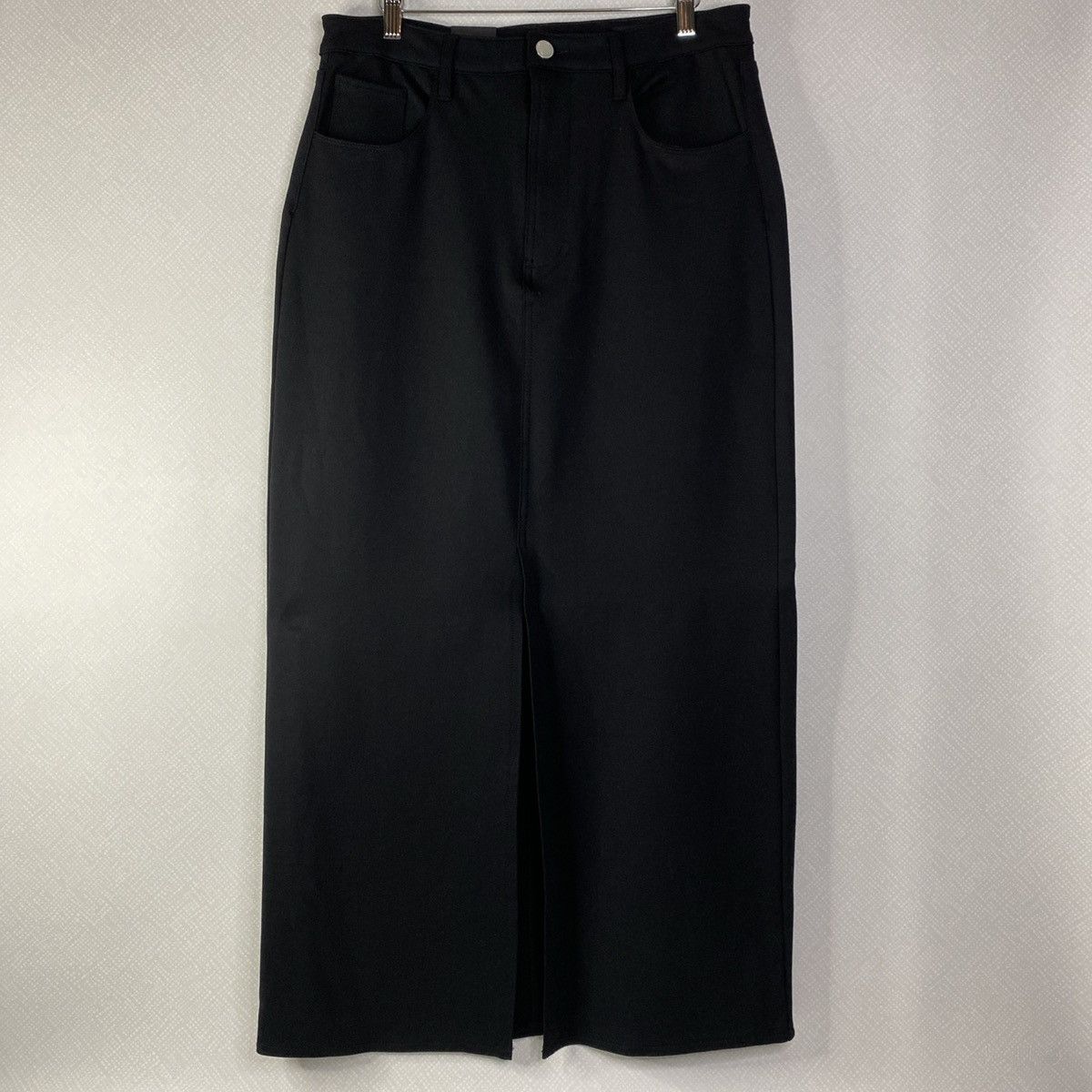 BLANKNYC BLANKNYC Women's Black Maxi Skirt Slit Pockets Sz 31 NWT Size 31" - 1 Thumbnail
