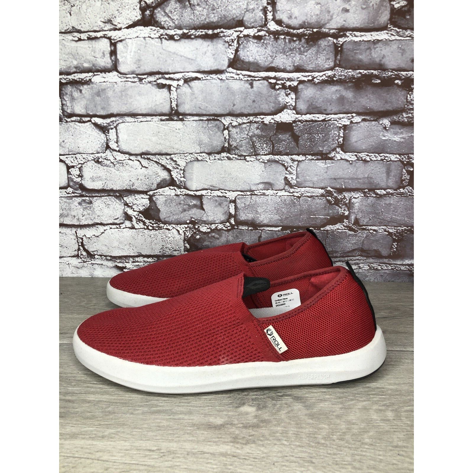 Other Roll Recovery Red Mesh Slip On Casual Comfort Loafer Shoes M Size US 10 / EU 43 - 11 Thumbnail