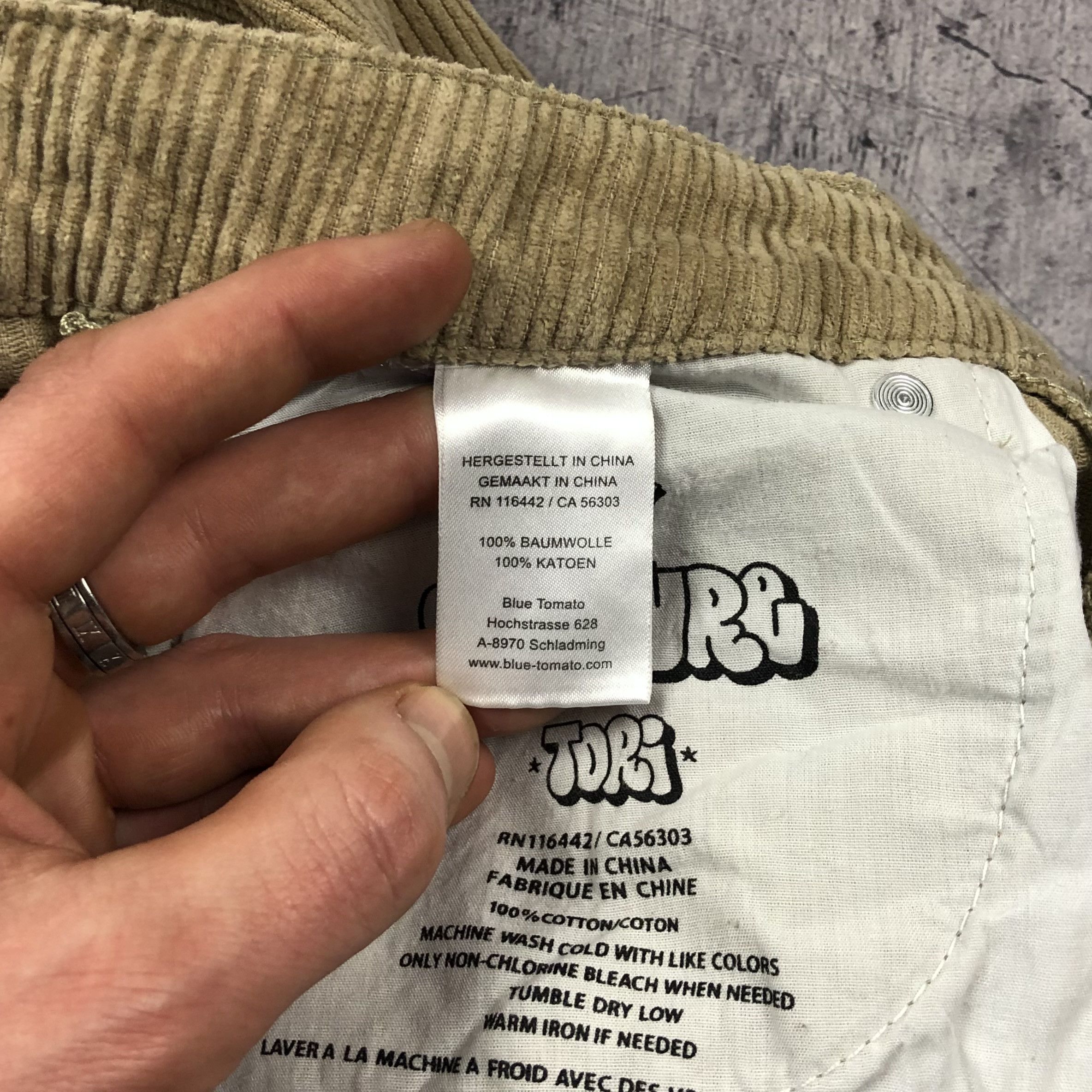Empyre SK8 Empyre Corduroy Tori Baggy Skate Pants Size 28" / US 6 / IT 42 - 12 Thumbnail