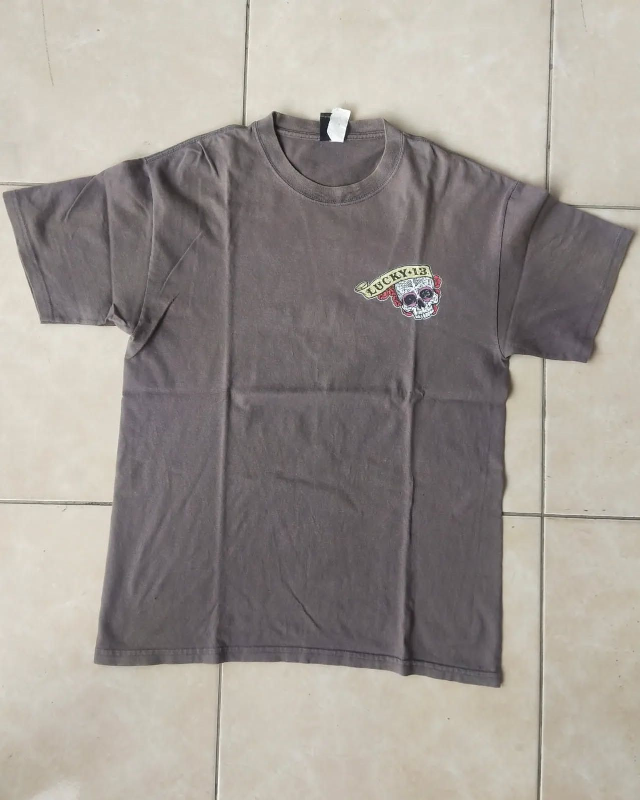 Hook-Ups Lucky 13 Sexy Girl Art Vintage Y2K Tees Size US M / EU 48-50 / 2 - 4 Thumbnail