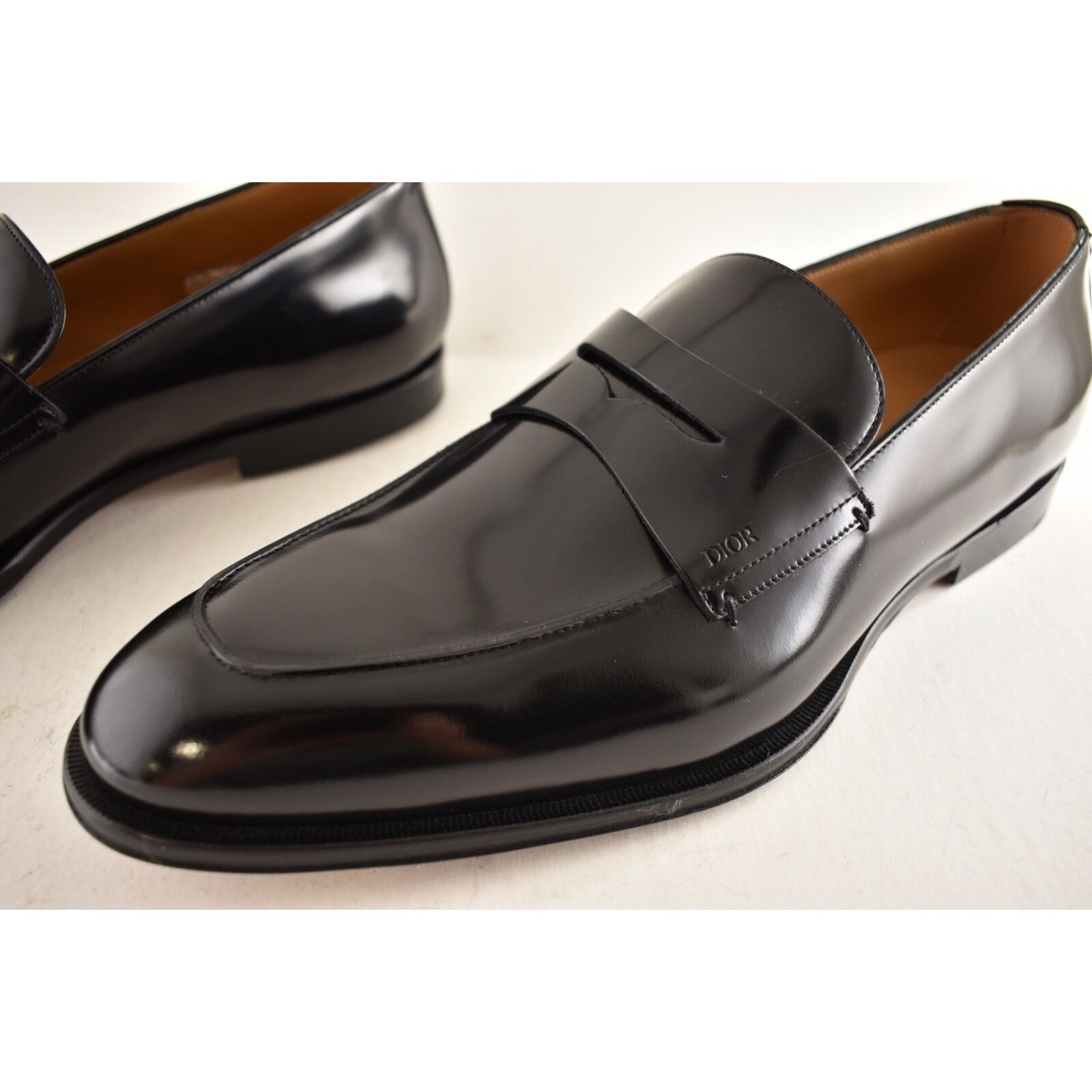 Dior Dior Loafer Calfskin Leather Flat Slip On Dress Shoes 45 12 Size US 12 / EU 45 - 15 Thumbnail