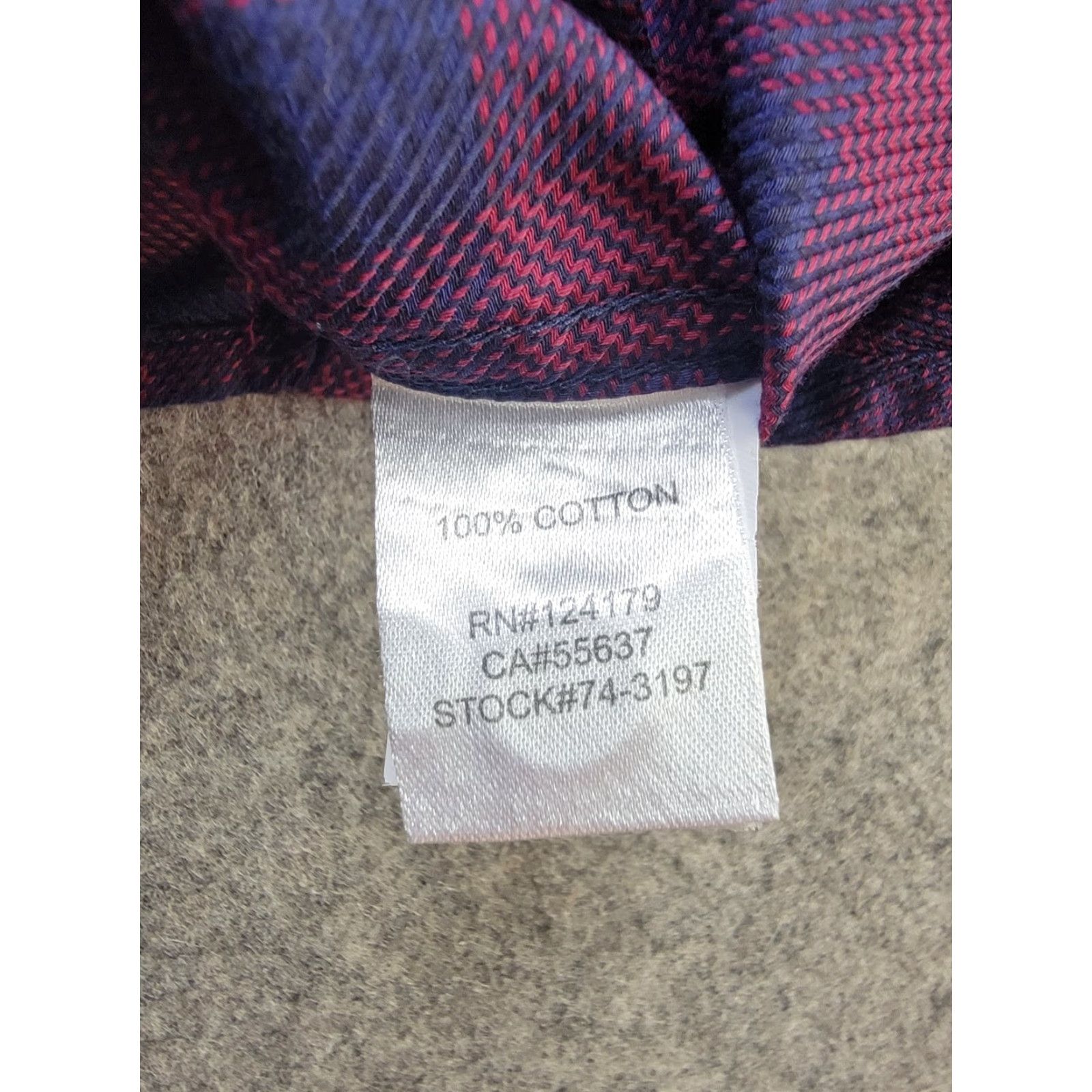Johnston & Murphy Johnston & Murphy Shirt Mens XL Blue Red Plaid Button-Down Classic Woven Cotton Button-Up Size US XL / EU 56 / 4 - 5 Thumbnail