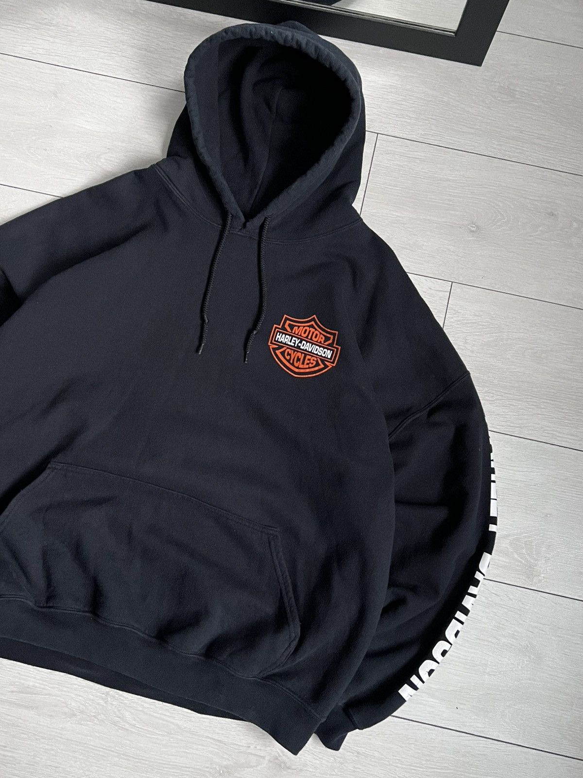 Harley Davidson Harley Davidson Vintage Logo Hoodie Size US XXL / EU 58 / 5 - 4 Thumbnail