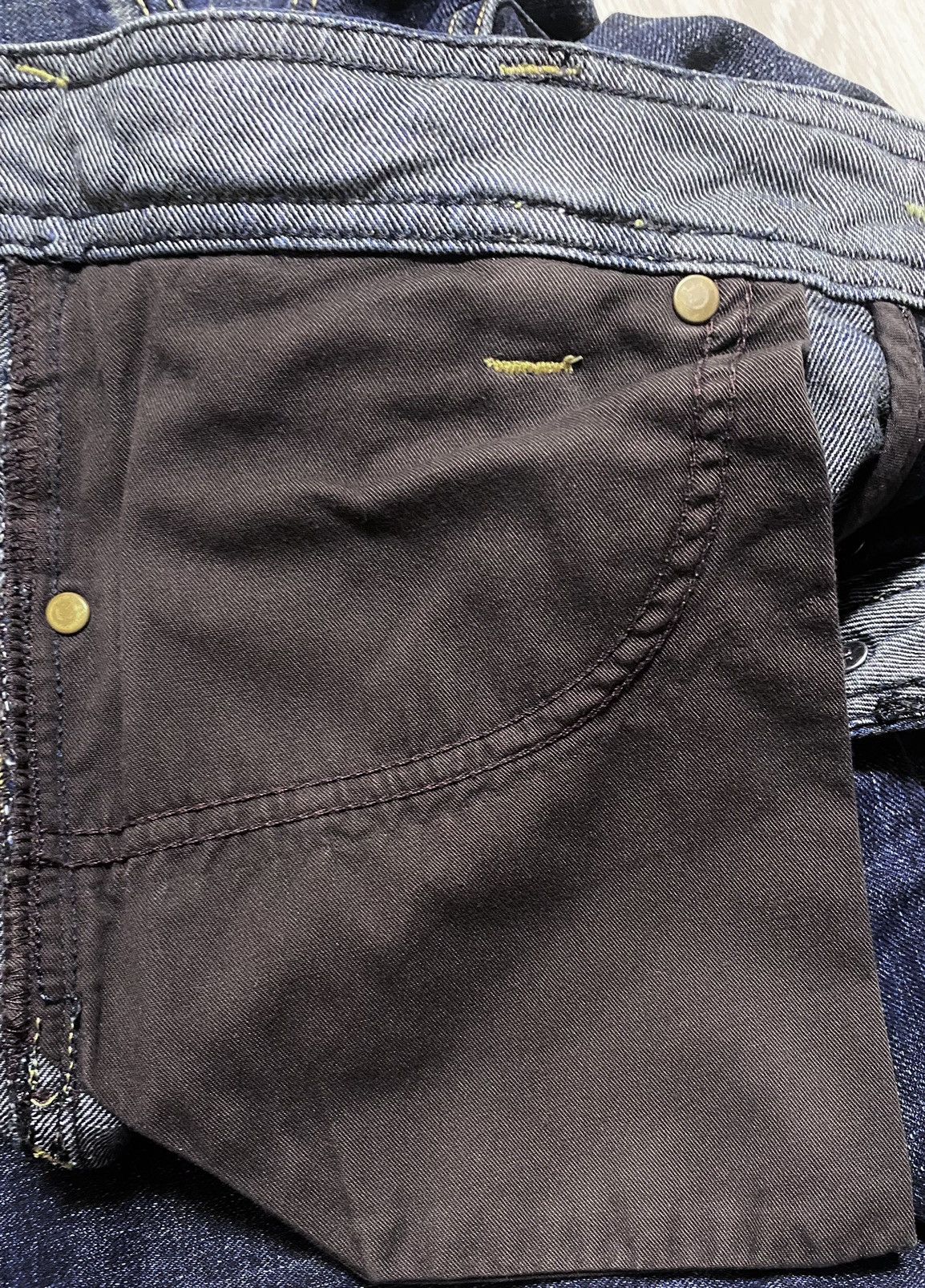 Diesel Women’s Diesel Slammer Washed Torn Distressed Denim Jeans Size 28" / US 6 / IT 42 - 24 Thumbnail