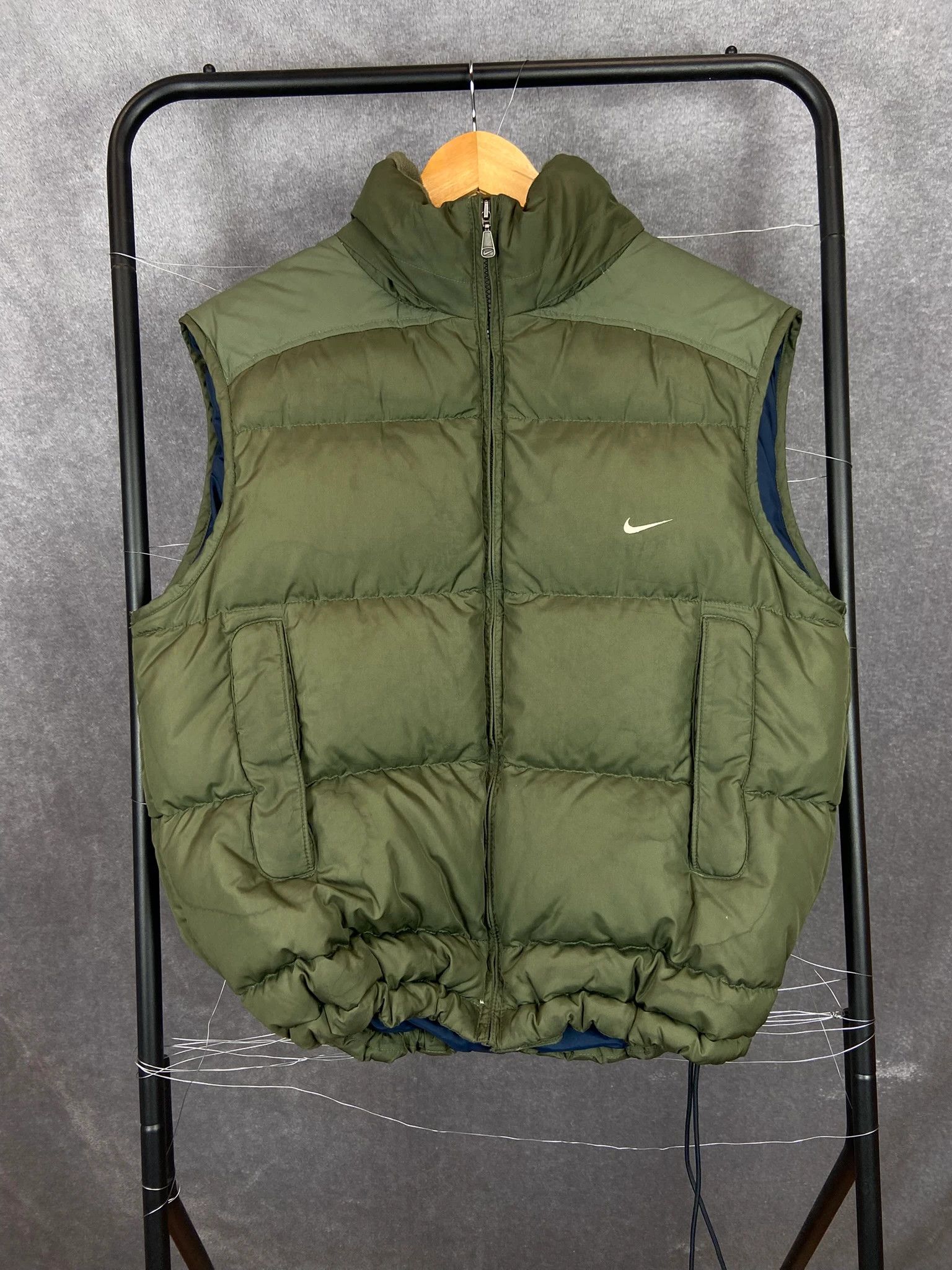Nike Nike Green Puffer Vest M – Archive Utility Core Size US M / EU 48-50 / 2 - 1 Thumbnail