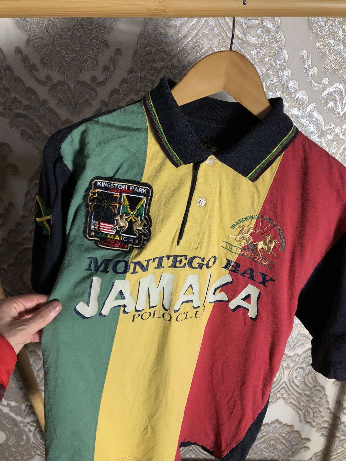 La Martina VINTAGE LA MARTINA POLO CLUB DESIGNER CASUAL CLASSIC Y2K 90s Size US L / EU 52-54 / 3 - 2 Thumbnail