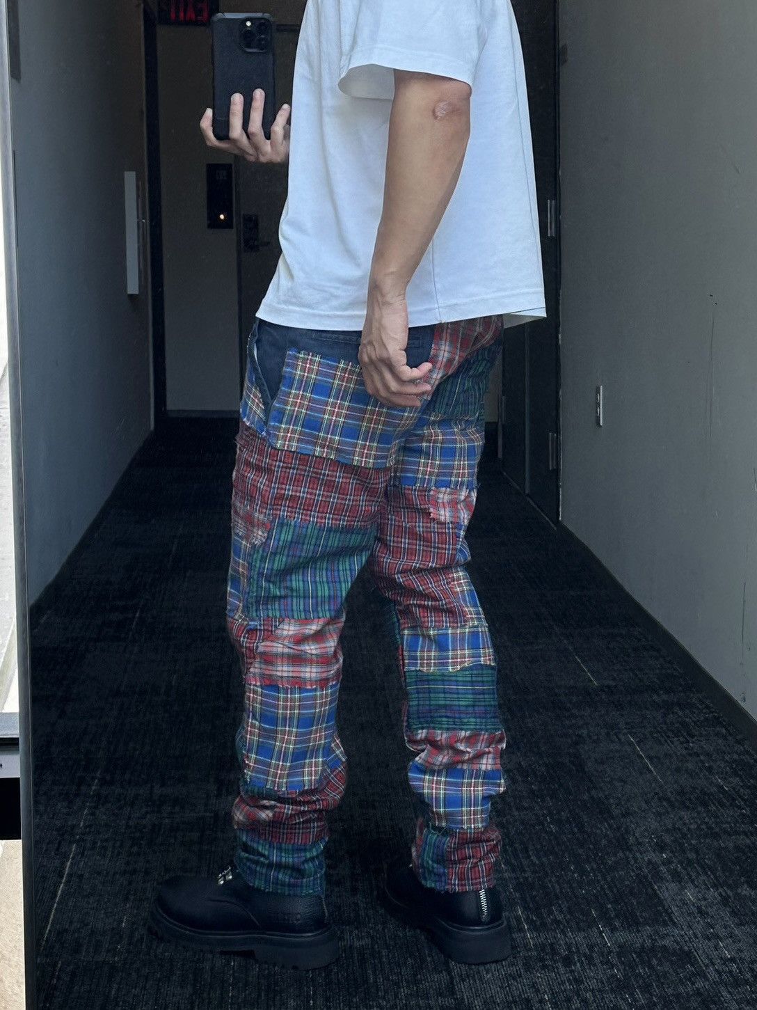 Japanese Brand × Vintage Patchwork Pant Size US 32 / EU 48 - 3 Thumbnail