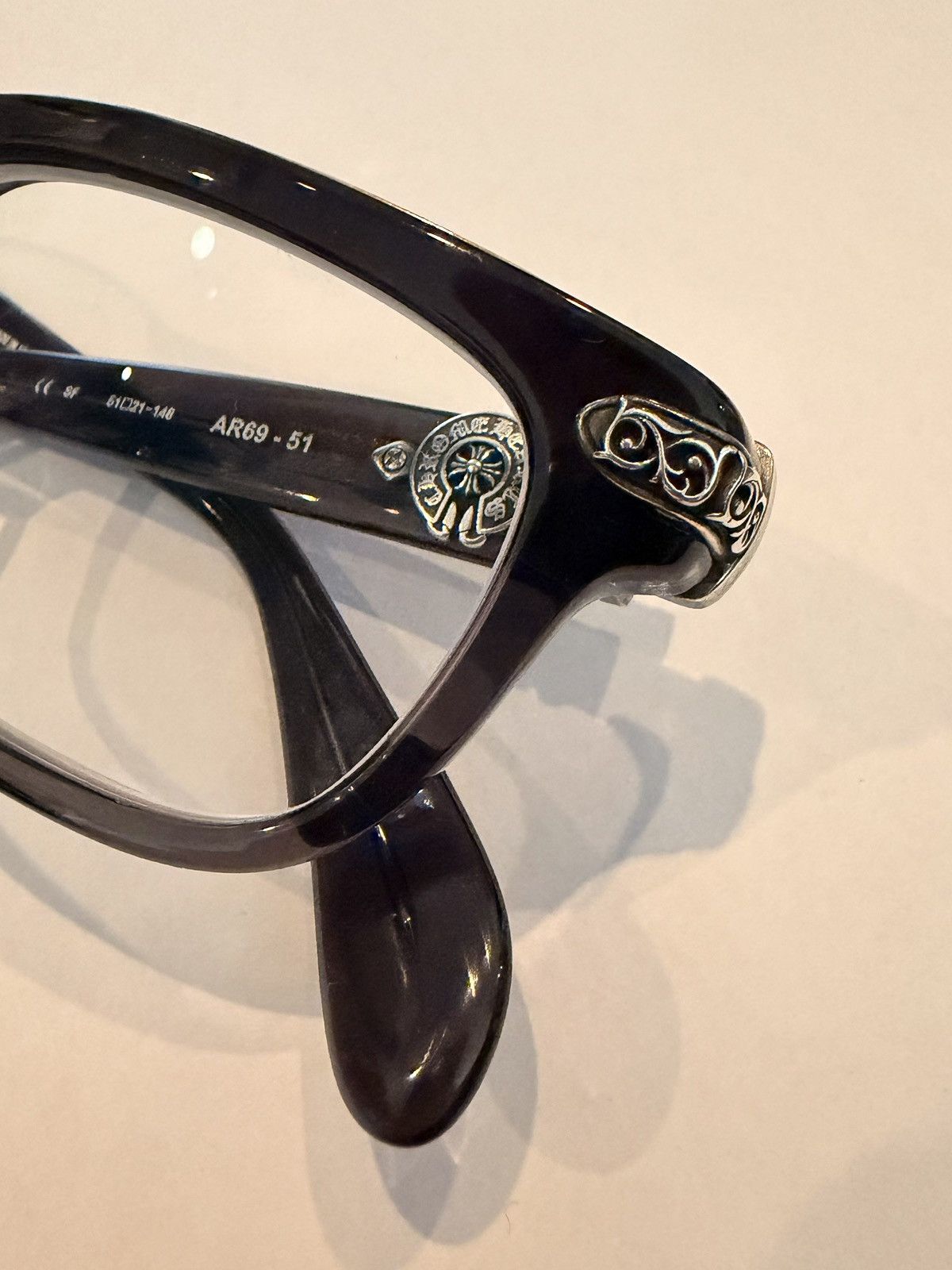 Chrome Hearts Chrome Hearts AR69-51 Glasses Eternity Vine / Brow Plates Size ONE SIZE - 7 Thumbnail