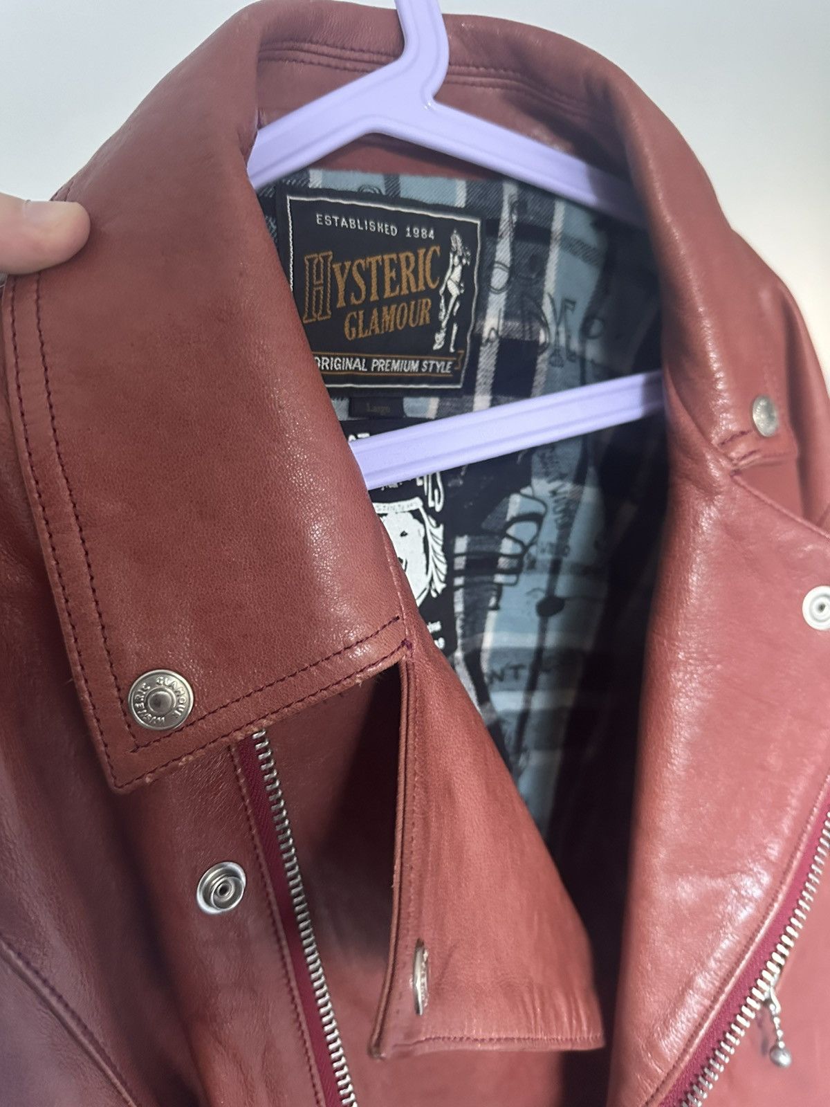 Hysteric Glamour Hysteric Glamour Leather Jacket Size US S / EU 44-46 / 1 - 3 Thumbnail
