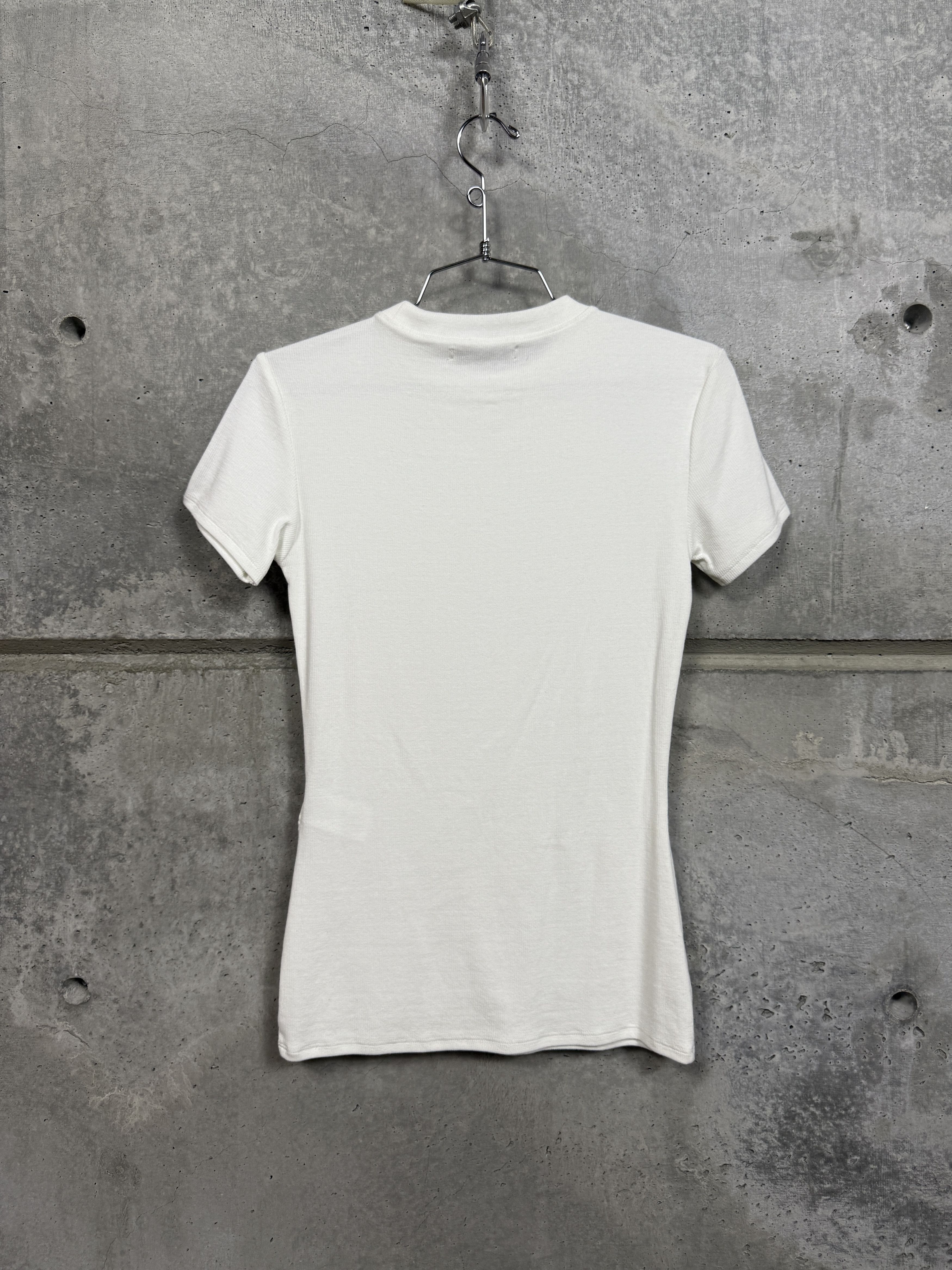 Peter Do $280 Peter Do Ribbed Stretch T-Shirt Size M / US 6-8 / IT 42-44 - 4 Thumbnail
