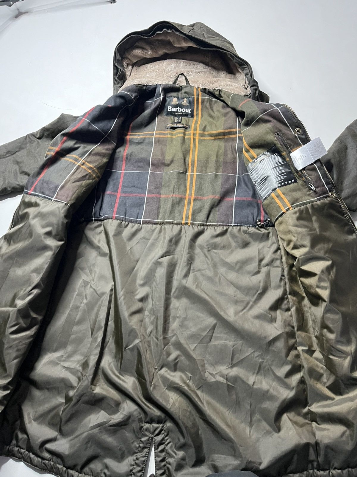 Barbour Barbour Stavia Wax Jacket Size S / US 4 / IT 40 - 10 Thumbnail