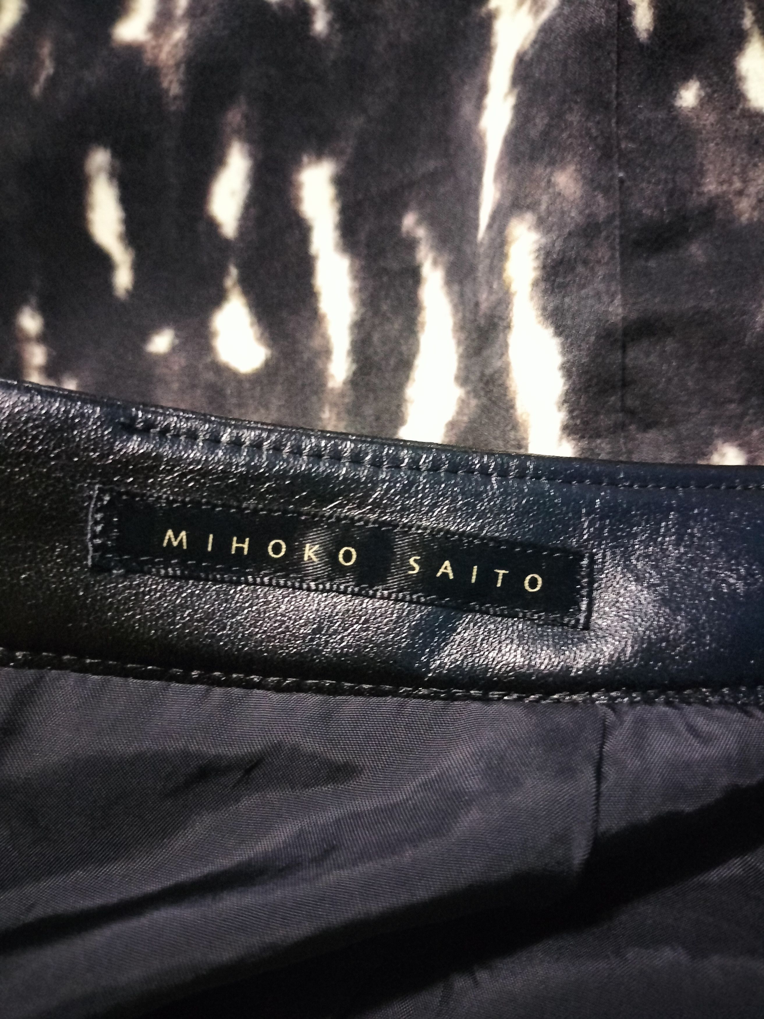 Japanese Brand MIHOKO SAITO skirt Size 24" / US 00 / IT 34 - 3 Thumbnail