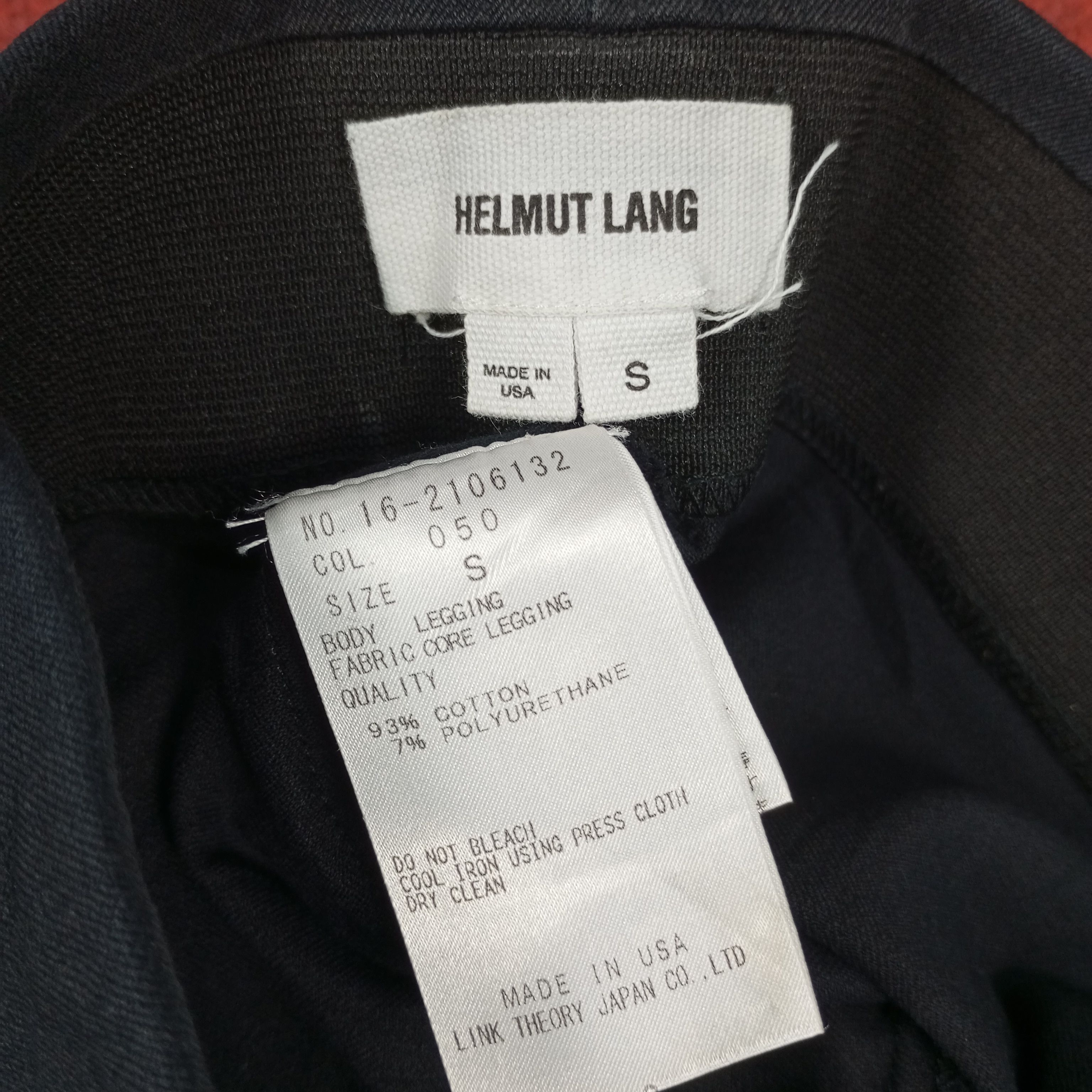 Helmut Lang × Vintage Helmut Lang Designer Brand Style Legging Pants Size 28" / US 6 / IT 42 - 13 Thumbnail