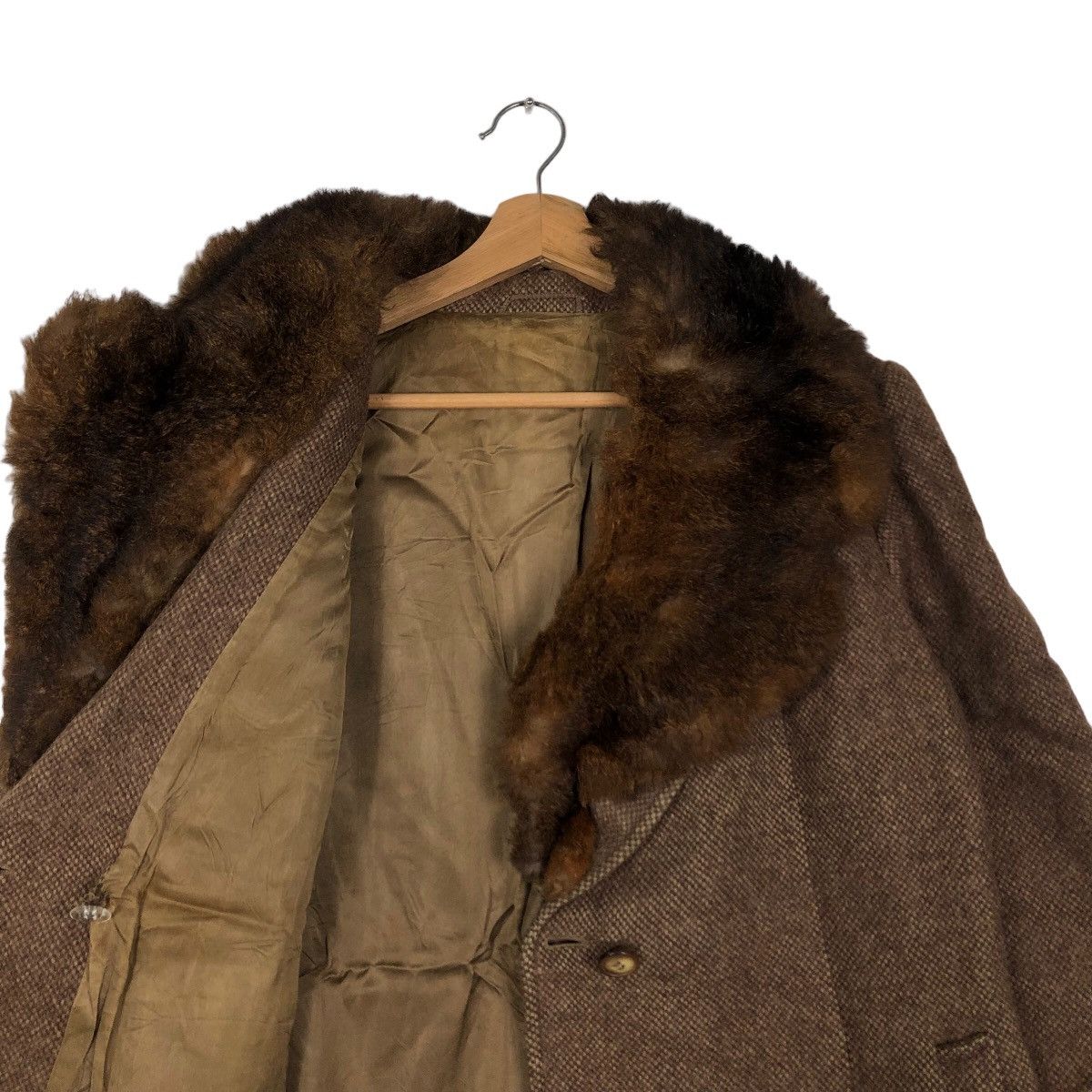 Japanese Brand 🔥Vintage Max Mara Long Jacket Double Collar Mink Fur Size US M / EU 48-50 / 2 - 10 Thumbnail