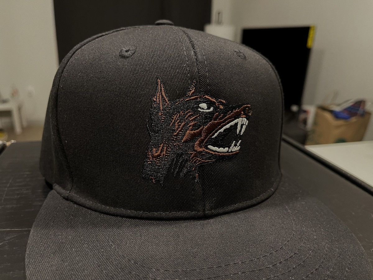 Sale NEW Tuff Crowd black doberman dog deadstock snapback hostile territory