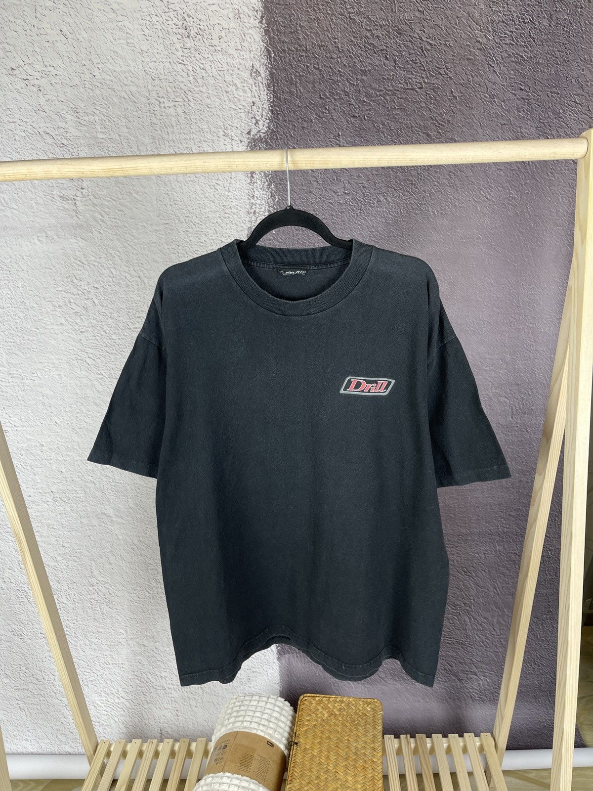 Vintage Drill USA American Manufacturing Vintage 90s Skate Surf Tee Size US XL / EU 56 / 4 - 4 Thumbnail