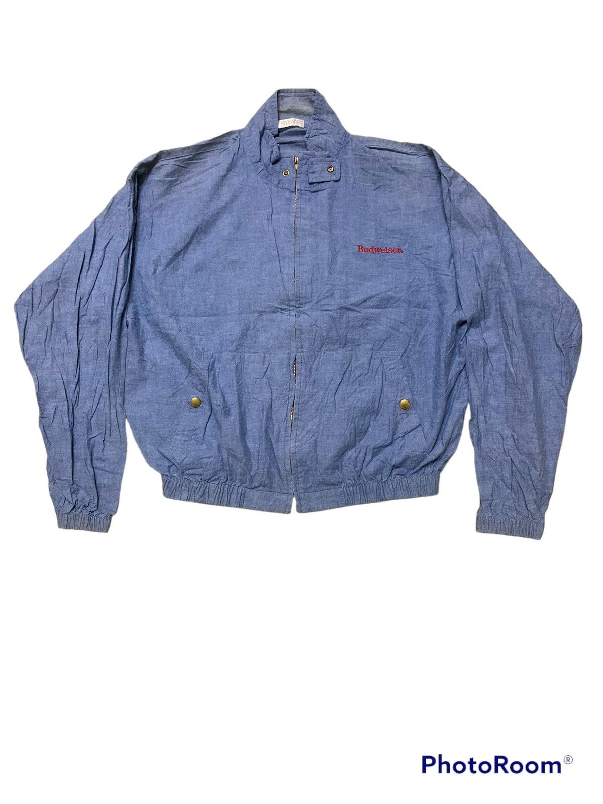 Budweiser Budweiser bomber blue denime Size US M / EU 48-50 / 2 - 1 Thumbnail