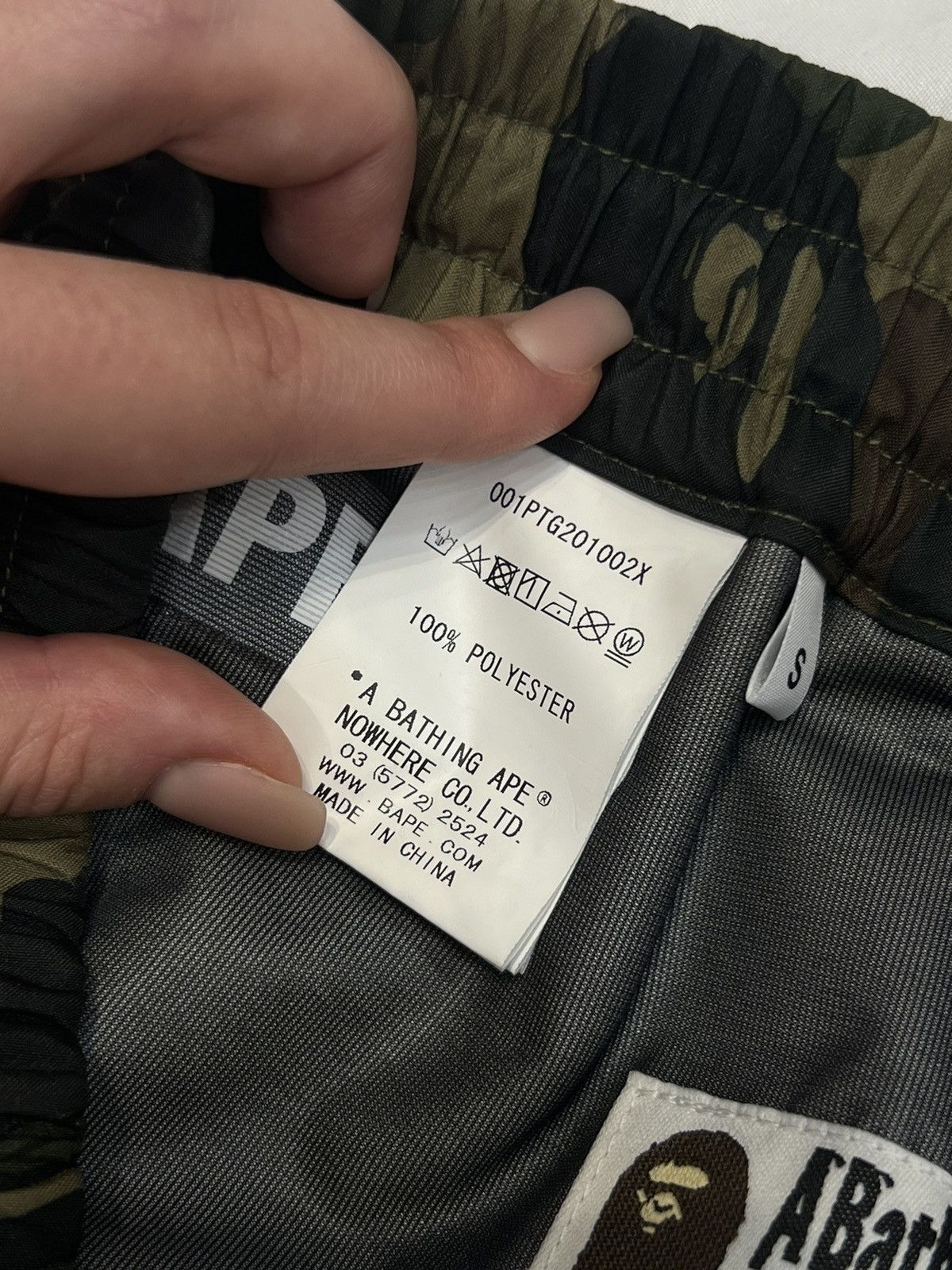 Bape Bape 1st Camo Green GoreTex Track Pants S Size US 30 / EU 46 - 5 Thumbnail