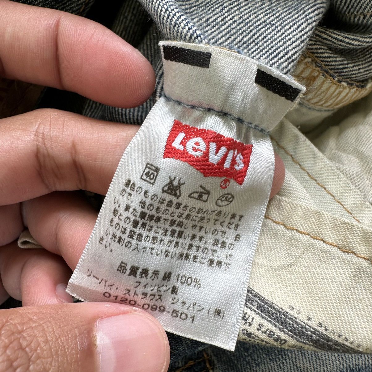 Japanese Brand Vintage Levi’s 501 Distressed Faded Denim Jean Pant Size US 30 / EU 46 - 6 Thumbnail