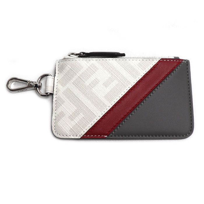 Fendi Fendi Fendi Zucca Card Coin Case Leather Card Case 7M0343 DUTY FREE for USA Size ONE SIZE - 1 Thumbnail