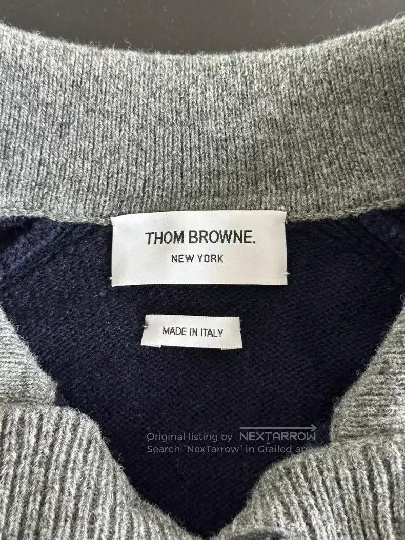 Thom Browne Thom Browne Collar Sweater Size US L / EU 52-54 / 3 - 3 Thumbnail