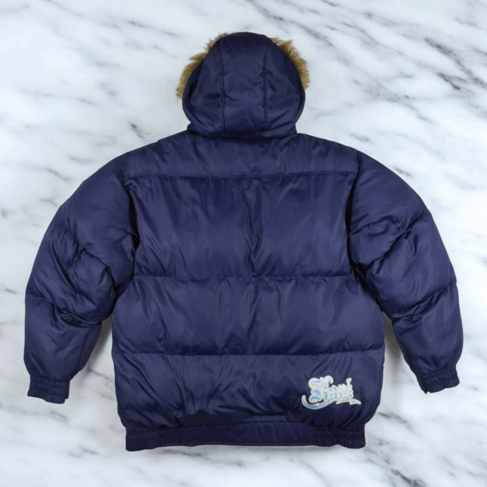 Karl Kani Karl Kani Men's Bomber Jacket Vintage 90s NaviBlue Nylon Size US XL / EU 56 / 4 - 2 Thumbnail