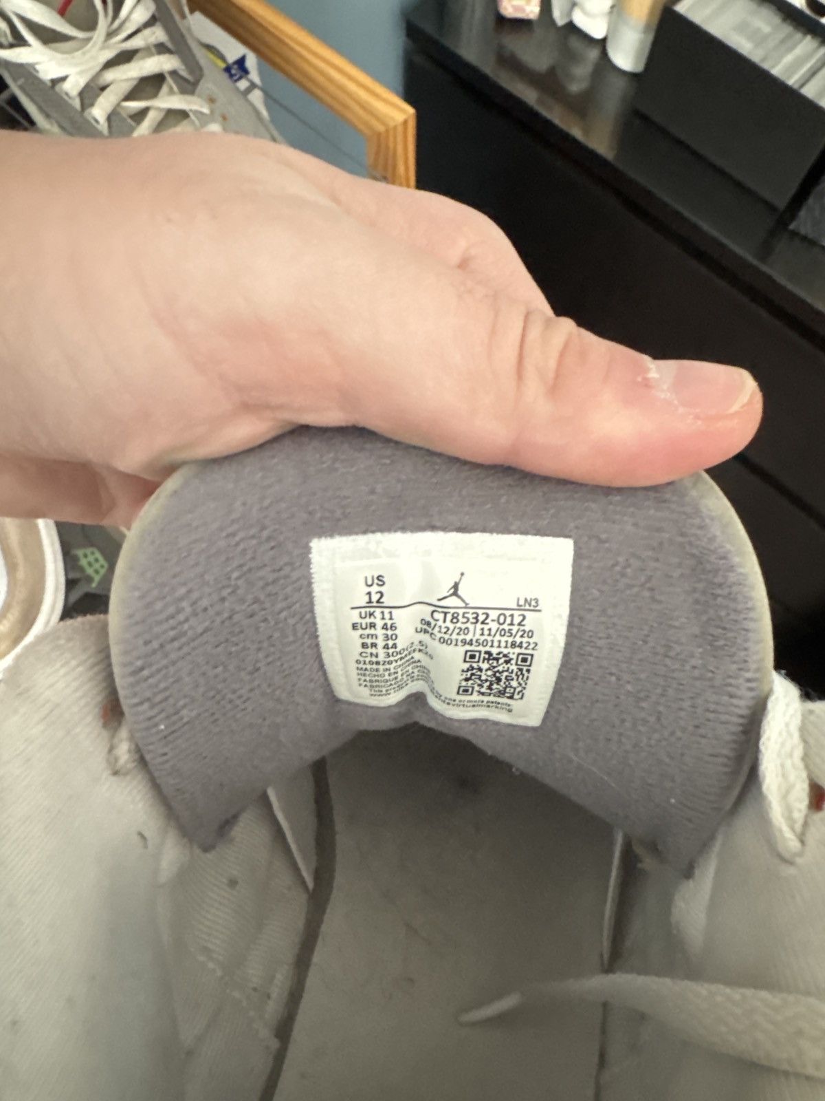 Jordan Brand Jordan 3 Cool Grey (2021) Size US 12 / EU 45 - 5 Thumbnail