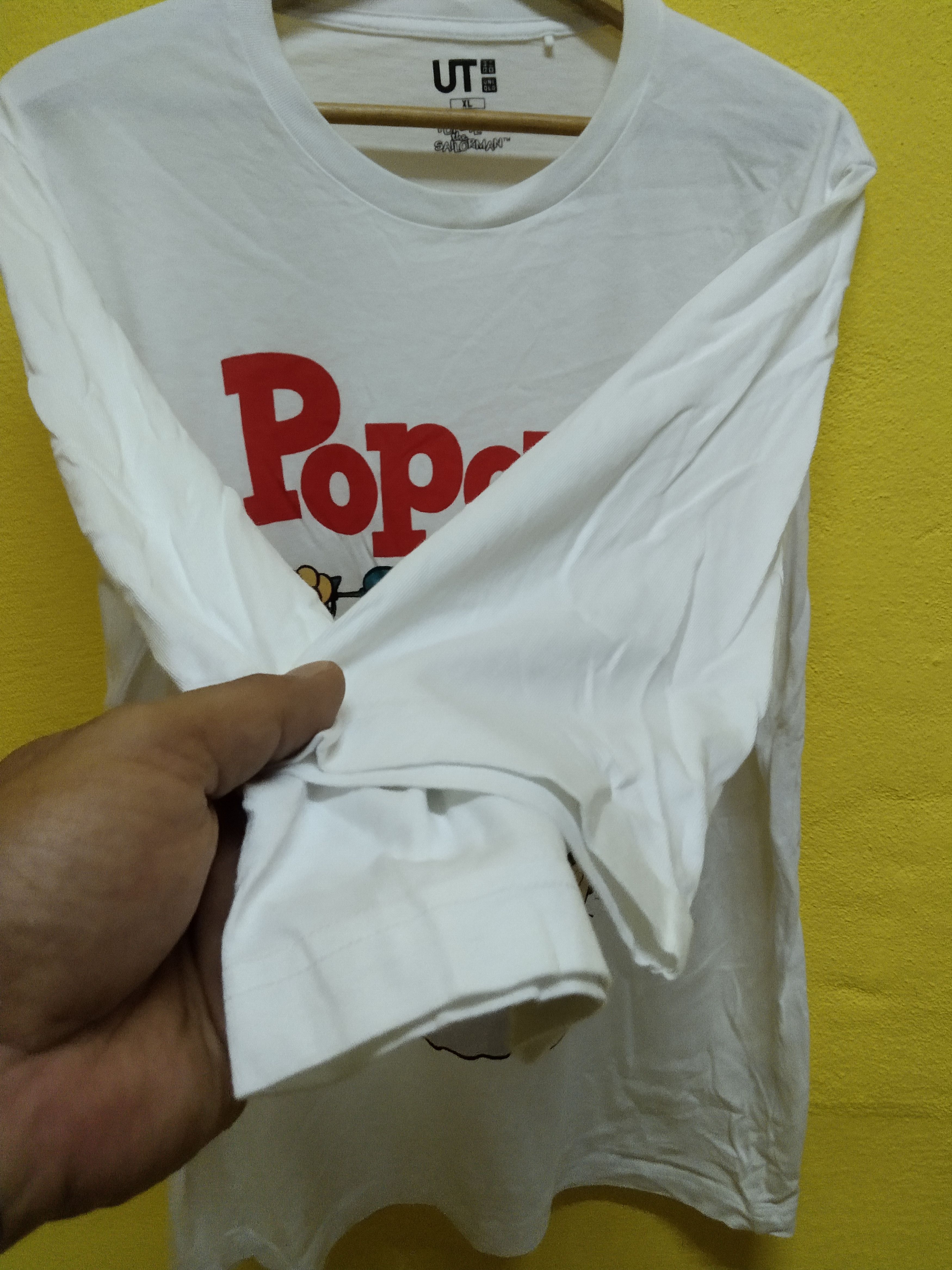 Cartoon Network × Uniqlo Popeye Long Sleeve Shirt Size US L / EU 52-54 / 3 - 4 Thumbnail